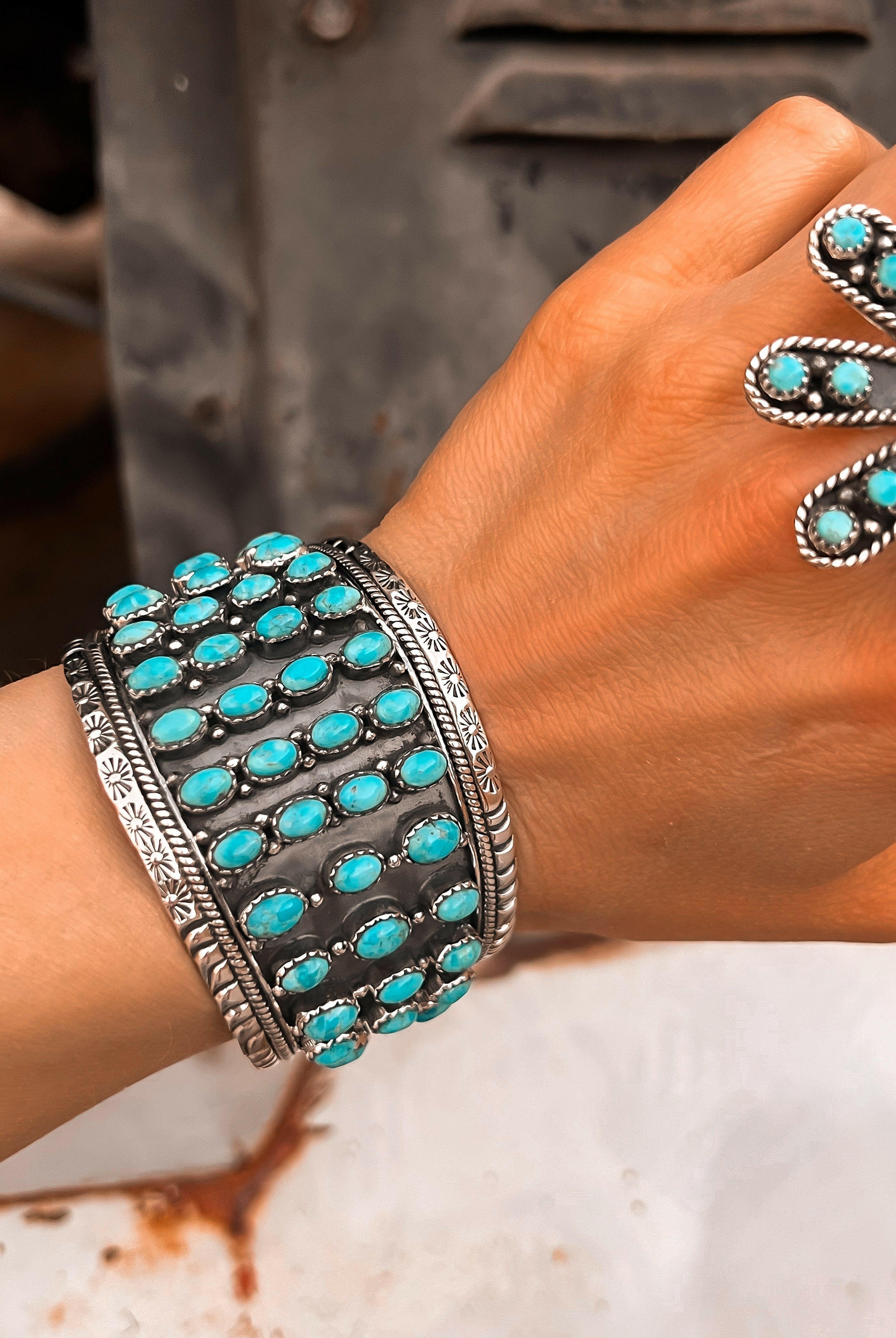 Written In Stone Jumbo Brac elet-Krush Kandy, Women's Online Fashion Boutique Located in Phoenix, Arizona (Scottsdale Area)