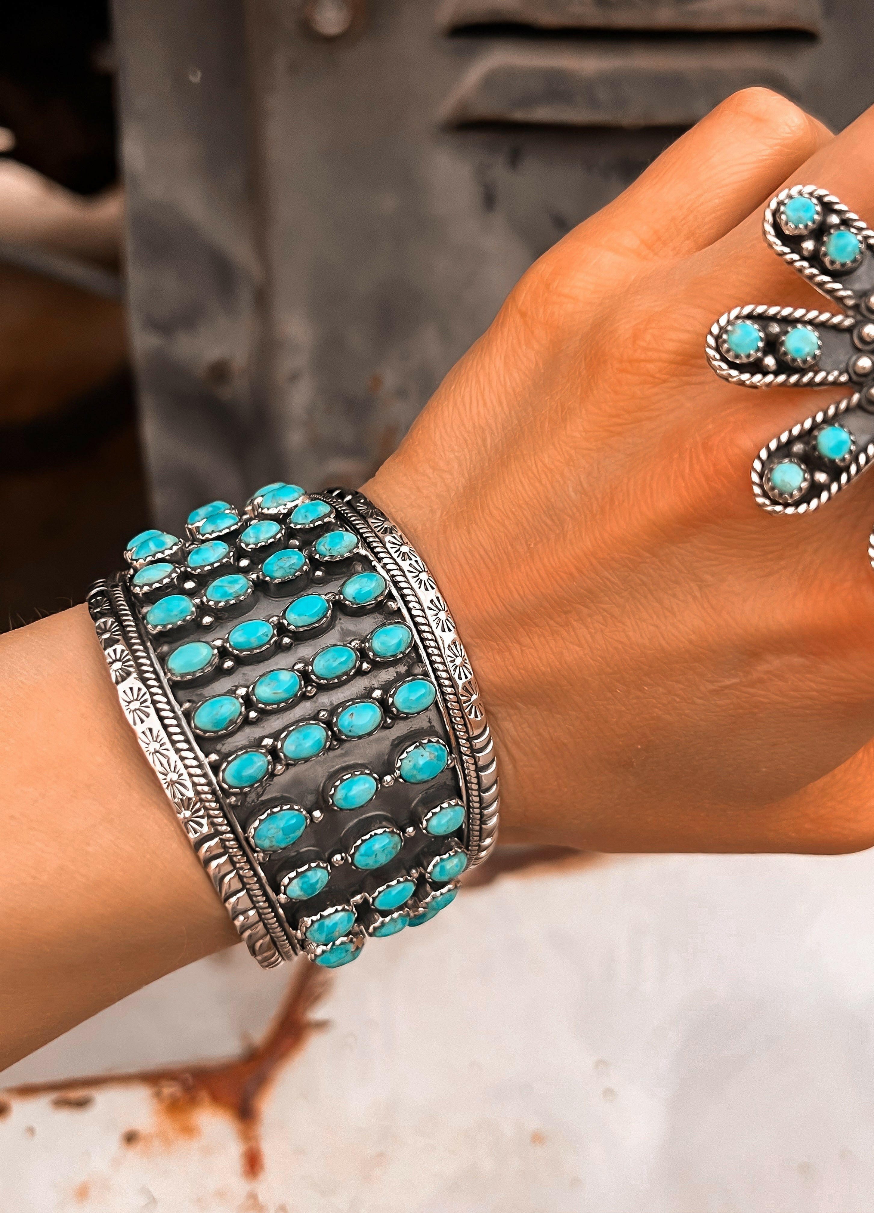 Written In Stone Jumbo Brac elet-Krush Kandy, Women's Online Fashion Boutique Located in Phoenix, Arizona (Scottsdale Area)