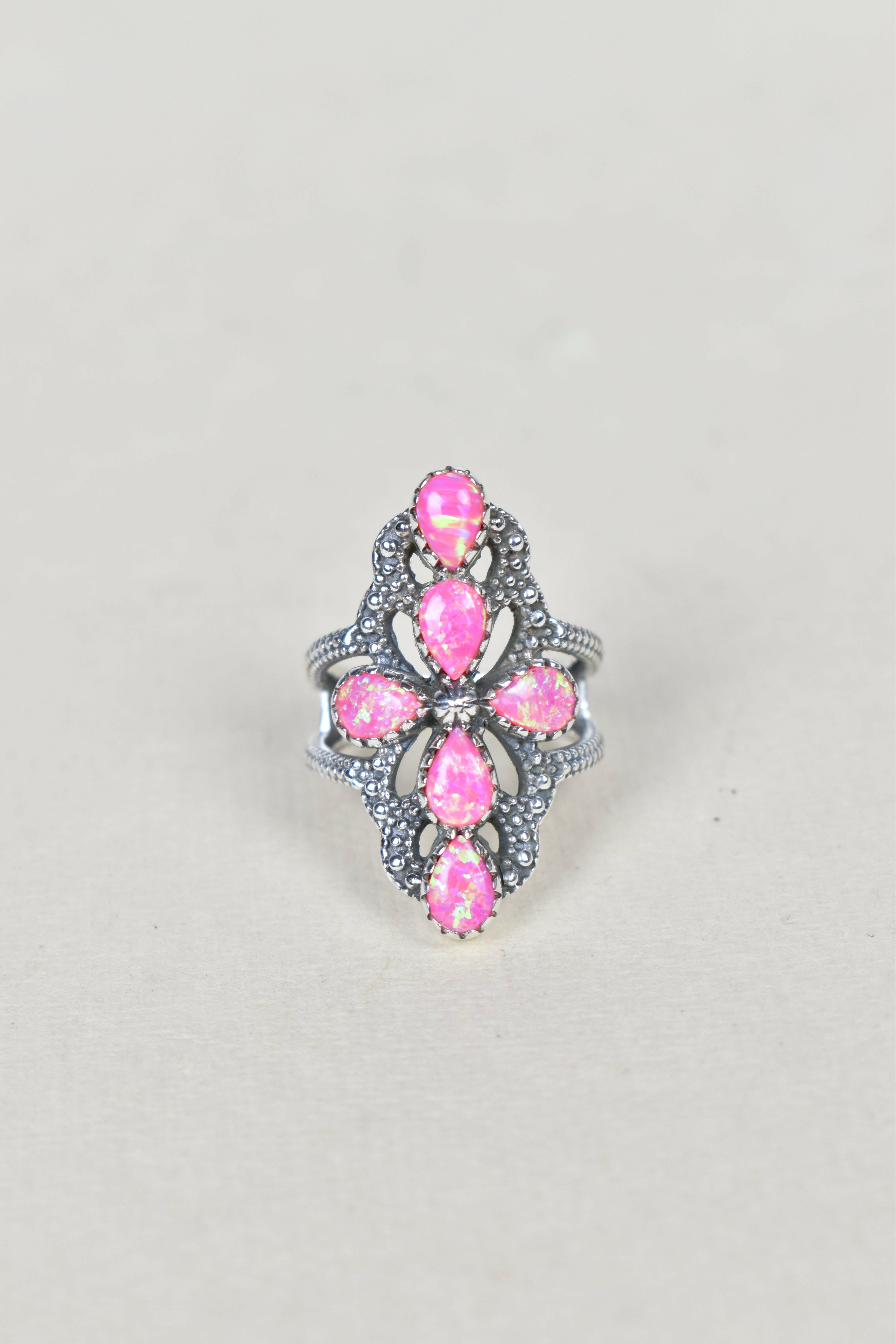 Victoria Sterling Silver Stone Crawler Ring-Crawler Rings-Krush Kandy, Women's Online Fashion Boutique Located in Phoenix, Arizona (Scottsdale Area)