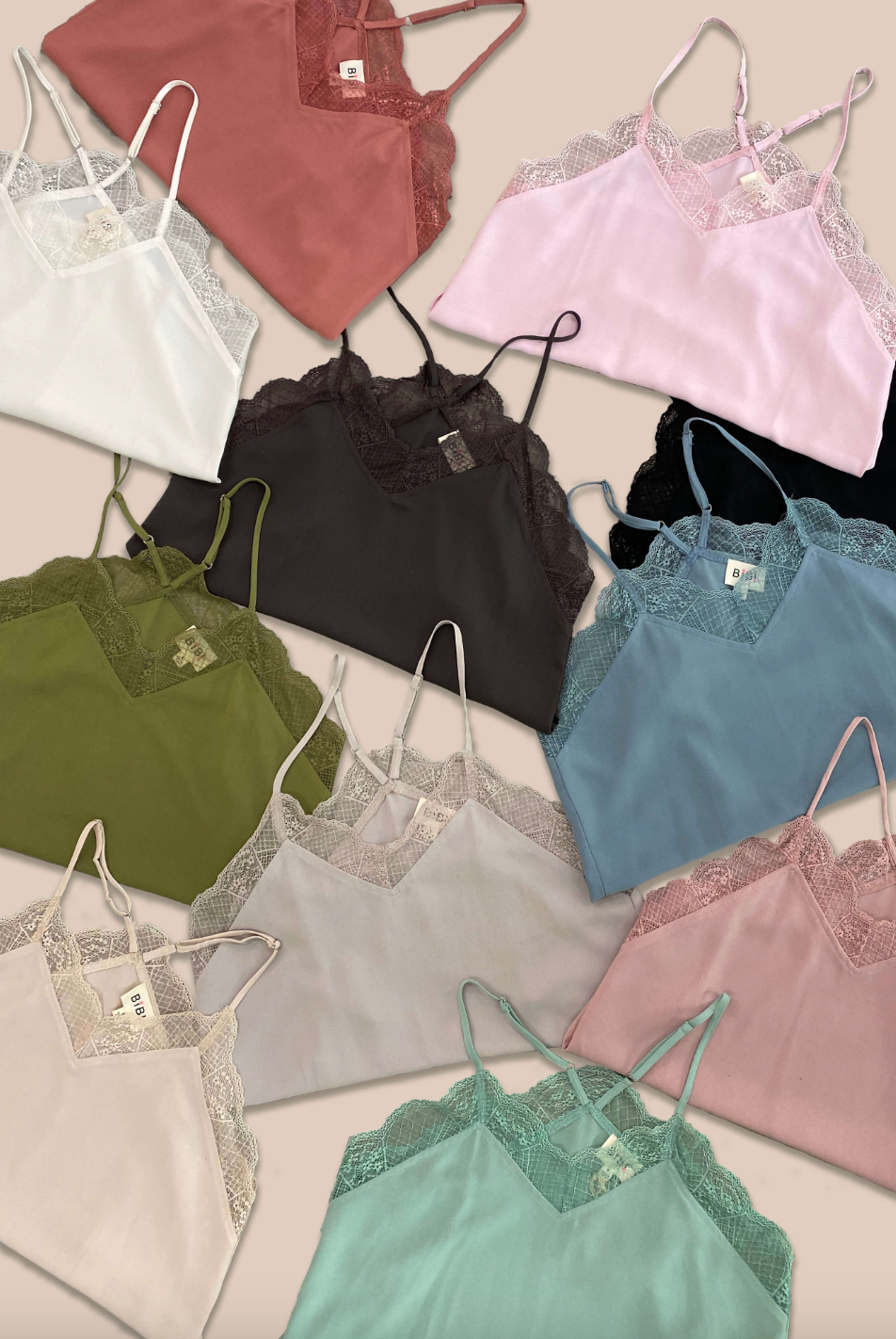 Bibi: Your Best Friend Lace Tank Top | S-XL, 10 Colors-Tanks-Krush Kandy, Women's Online Fashion Boutique Located in Phoenix, Arizona (Scottsdale Area)