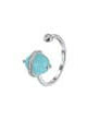Natural Stone Geometric Trend Band Ring-Rings-Krush Kandy, Women's Online Fashion Boutique Located in Phoenix, Arizona (Scottsdale Area)