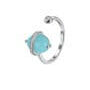 Natural Stone Geometric Trend Band Ring-Rings-Krush Kandy, Women's Online Fashion Boutique Located in Phoenix, Arizona (Scottsdale Area)