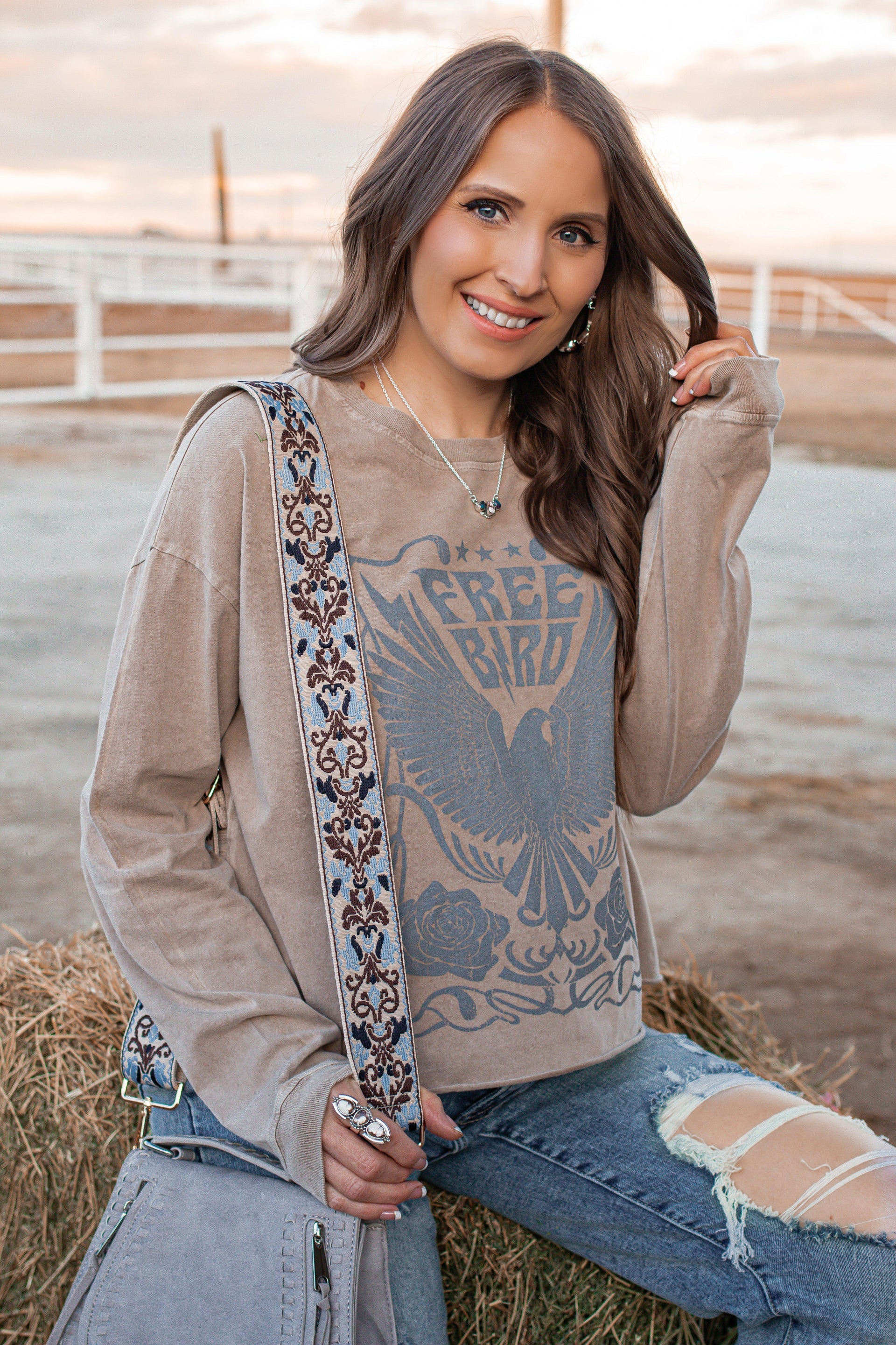 Adventure Begins Guitar Strap | 6 Colors!-Purses & Bags-Krush Kandy, Women's Online Fashion Boutique Located in Phoenix, Arizona (Scottsdale Area)