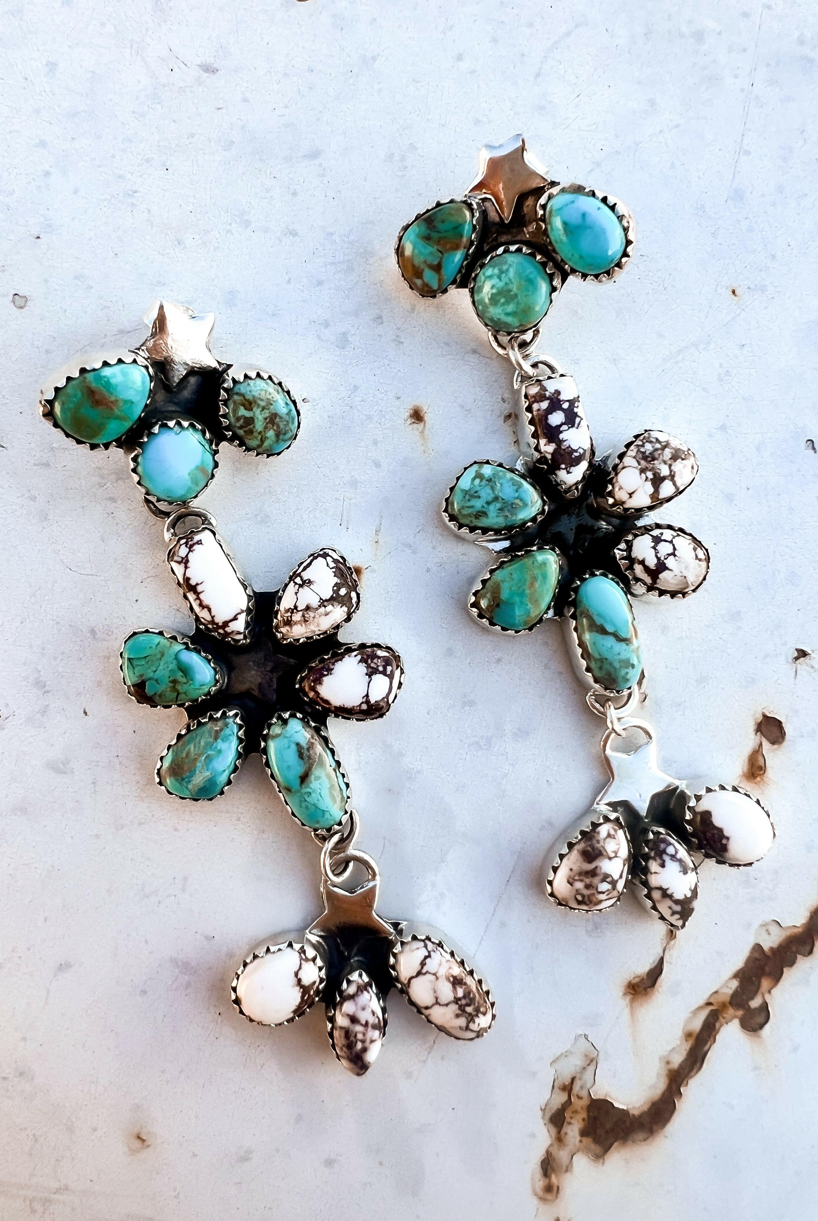 Dancing in a Field of Flowers Earrings-Drop Earrings-Krush Kandy, Women's Online Fashion Boutique Located in Phoenix, Arizona (Scottsdale Area)