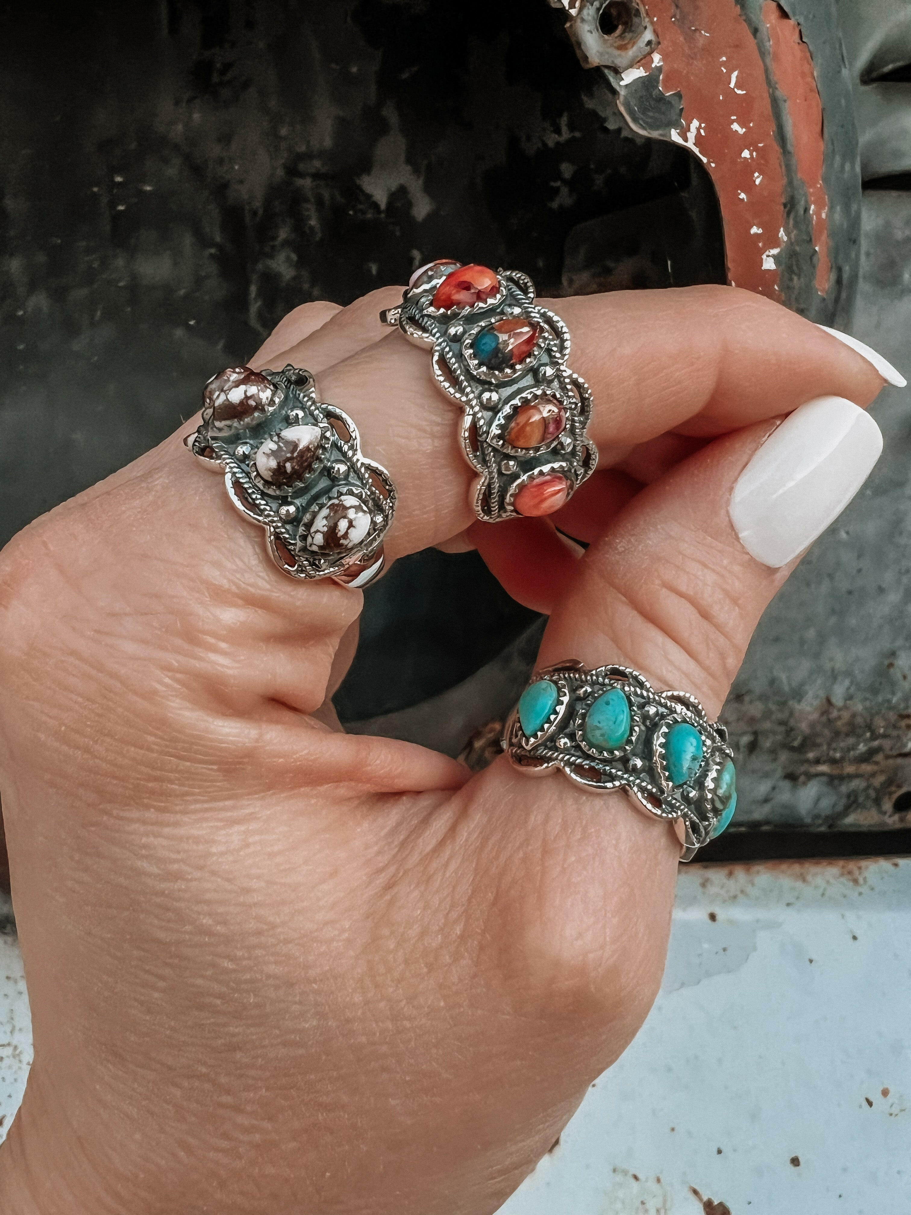 Teardrops On My Ring-Band Rings-Krush Kandy, Women's Online Fashion Boutique Located in Phoenix, Arizona (Scottsdale Area)