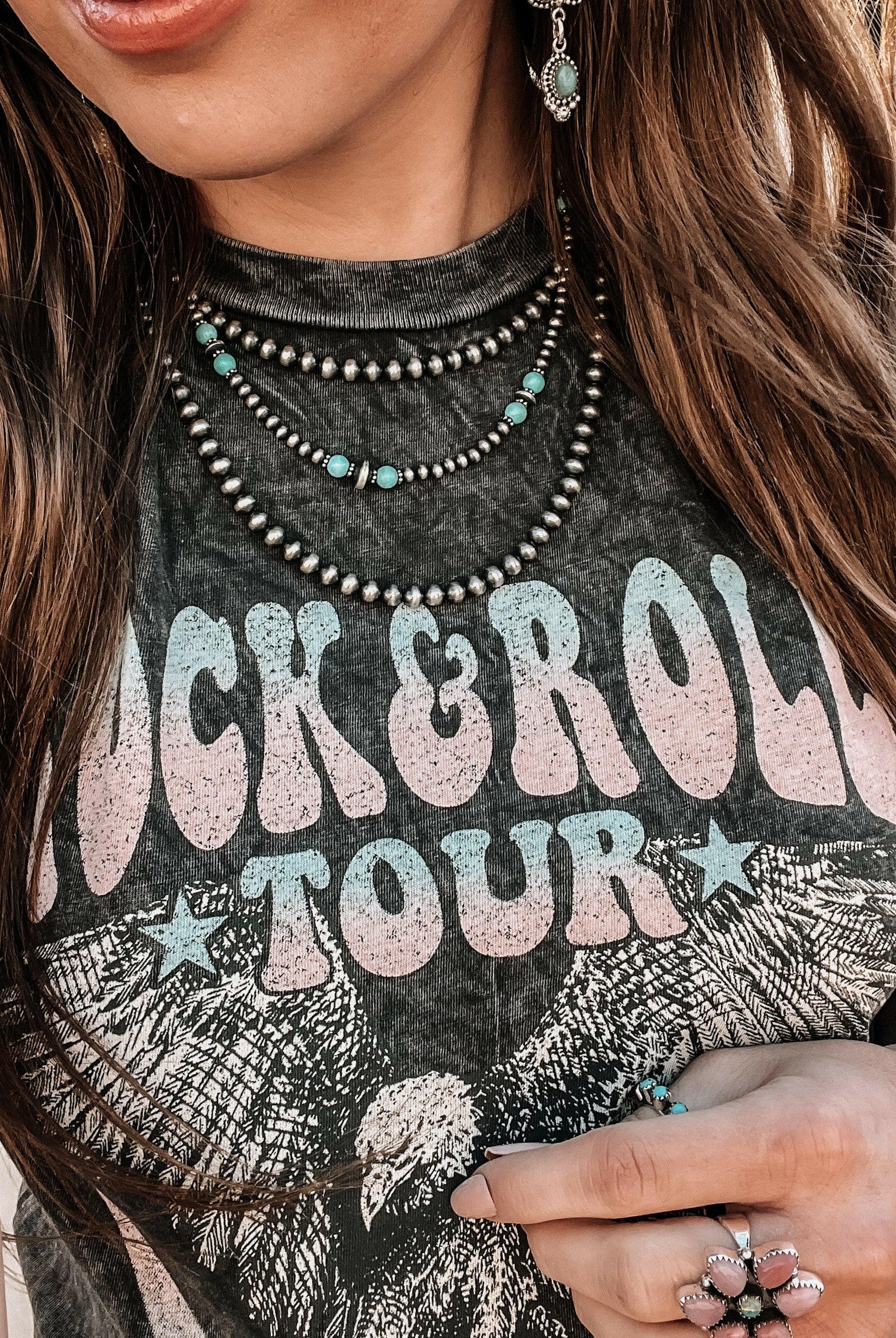 MADE TO ORDER 4MM Solid Desert Pearl Ball Sterling Silver Necklaces-Pendant Necklaces-Krush Kandy, Women's Online Fashion Boutique Located in Phoenix, Arizona (Scottsdale Area)