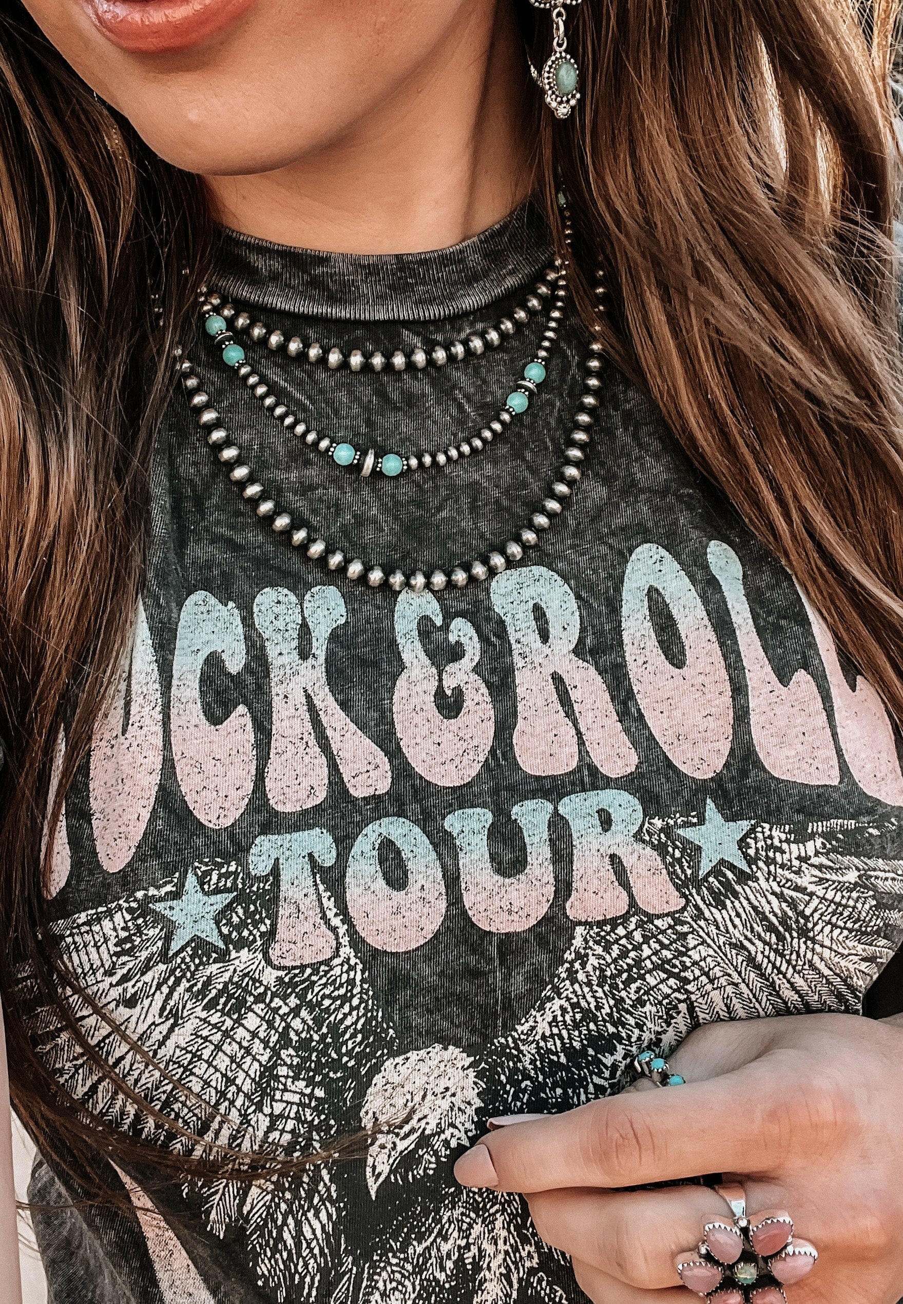 MADE TO ORDER 4MM Solid Desert Pearl Ball Sterling Silver Necklaces-Pendant Necklaces-Krush Kandy, Women's Online Fashion Boutique Located in Phoenix, Arizona (Scottsdale Area)