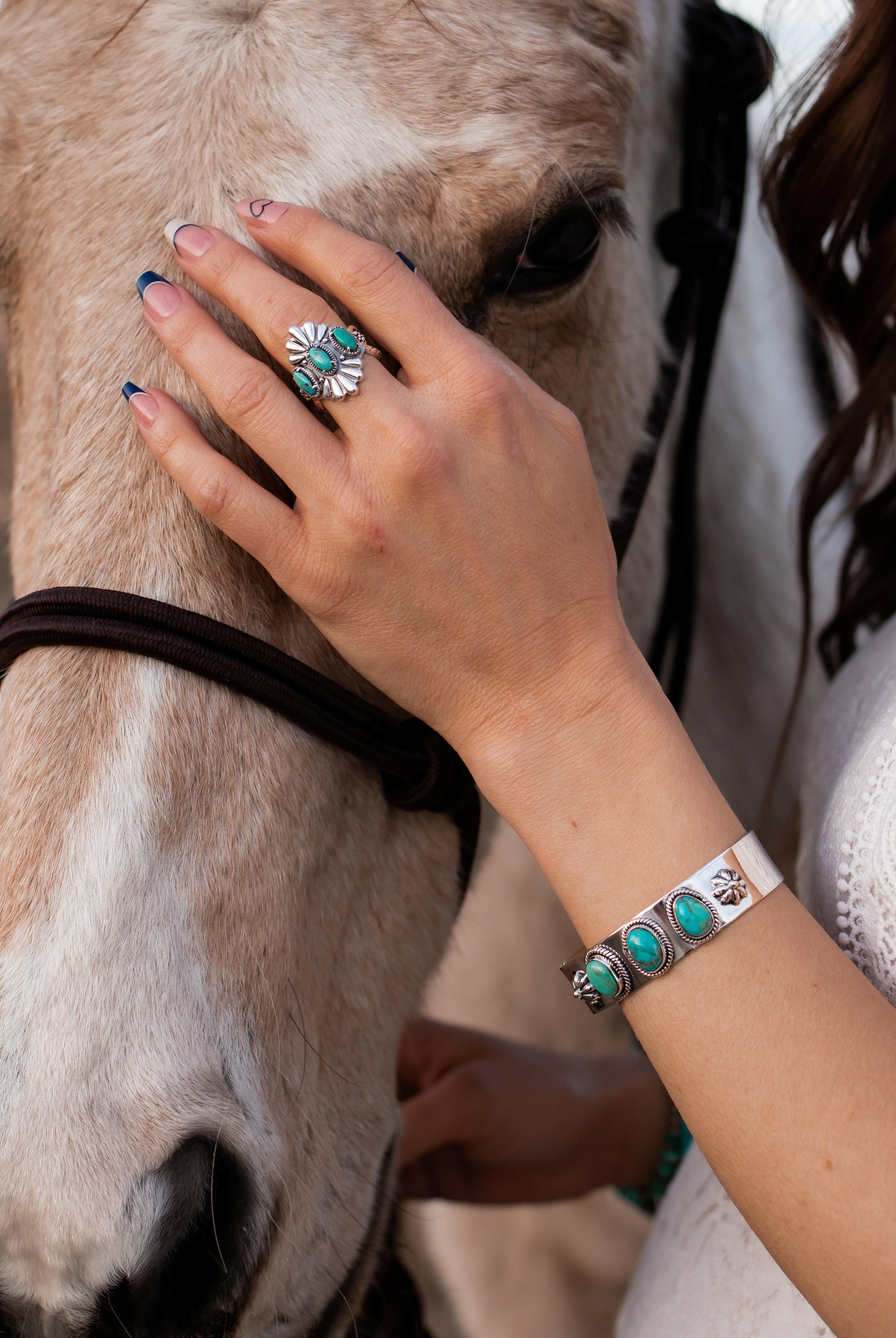 Free As The Wind Triple Stone Ring-Statement Rings-Krush Kandy, Women's Online Fashion Boutique Located in Phoenix, Arizona (Scottsdale Area)