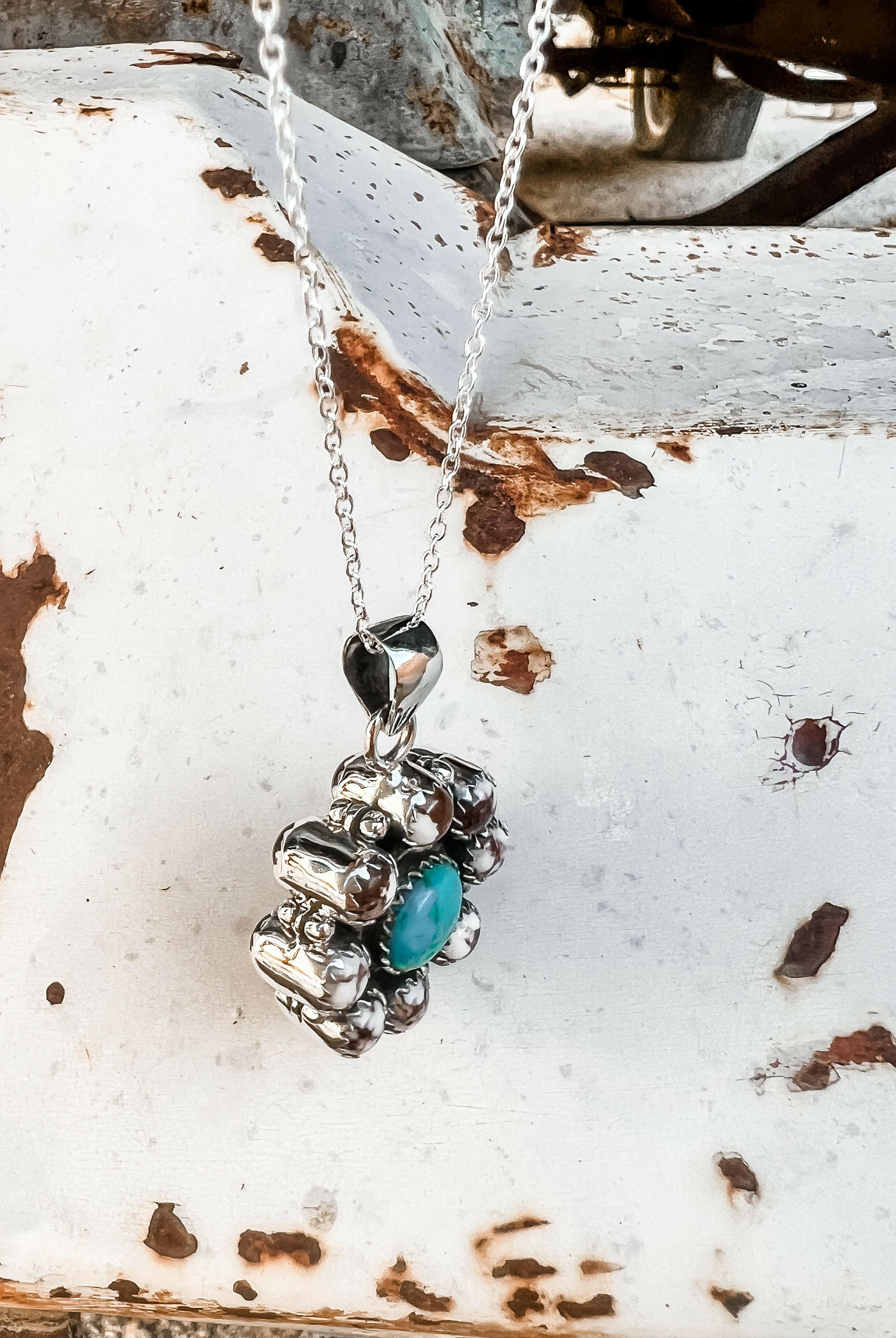 2 In 1 REVERSIBLE STONE NECKLACE-Chain Necklaces-Krush Kandy, Women's Online Fashion Boutique Located in Phoenix, Arizona (Scottsdale Area)