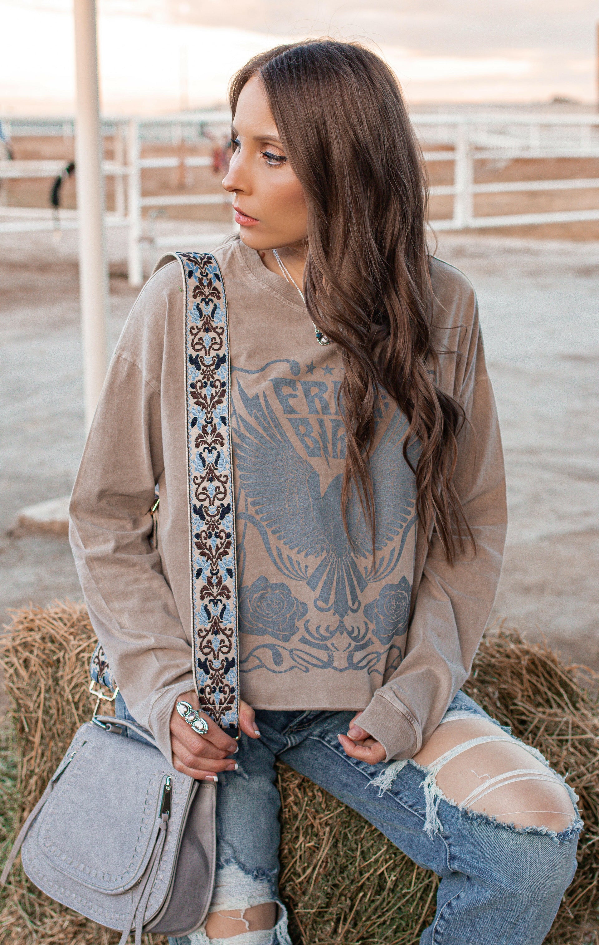 Adventure Begins Guitar Strap | 6 Colors!-Purses & Bags-Krush Kandy, Women's Online Fashion Boutique Located in Phoenix, Arizona (Scottsdale Area)