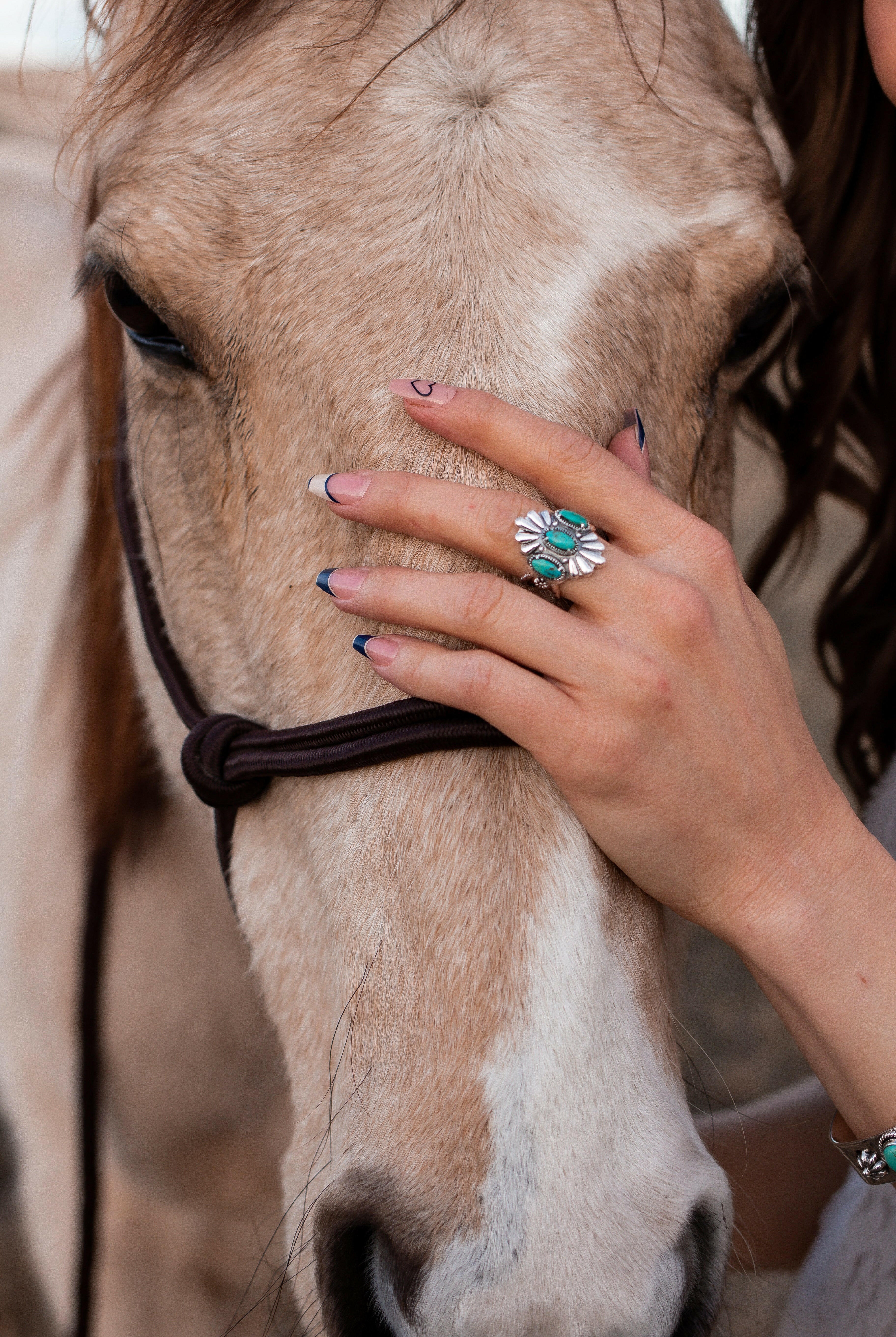 Free As The Wind Triple Stone Ring-Statement Rings-Krush Kandy, Women's Online Fashion Boutique Located in Phoenix, Arizona (Scottsdale Area)