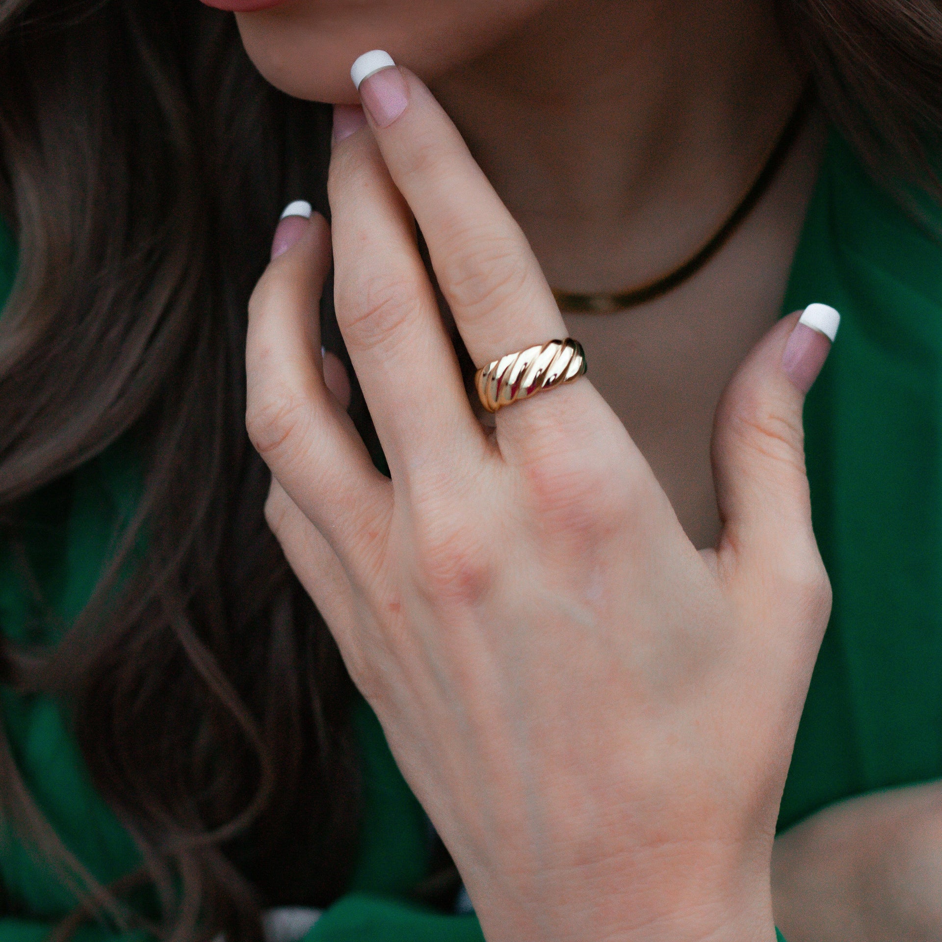 Be Bold Sterling Silver Ring | Gold or Silver-Rings-Krush Kandy, Women's Online Fashion Boutique Located in Phoenix, Arizona (Scottsdale Area)
