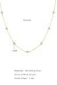 Cubic Zirconia Star Minimalist Necklace-Necklaces-Krush Kandy, Women's Online Fashion Boutique Located in Phoenix, Arizona (Scottsdale Area)