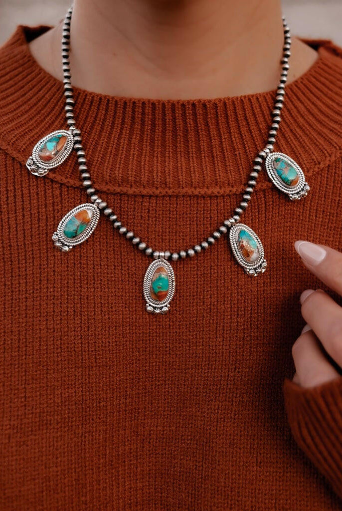 Deluxe Desert Pearl Stone Necklaces | Multiple Options!-Pearl Necklaces-Krush Kandy, Women's Online Fashion Boutique Located in Phoenix, Arizona (Scottsdale Area)