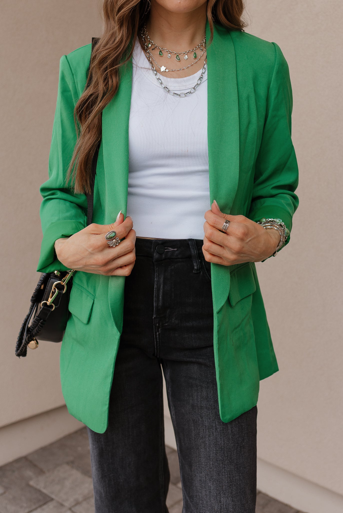 After Hours Long Sleeve Blazer-Blazers-Krush Kandy, Women's Online Fashion Boutique Located in Phoenix, Arizona (Scottsdale Area)