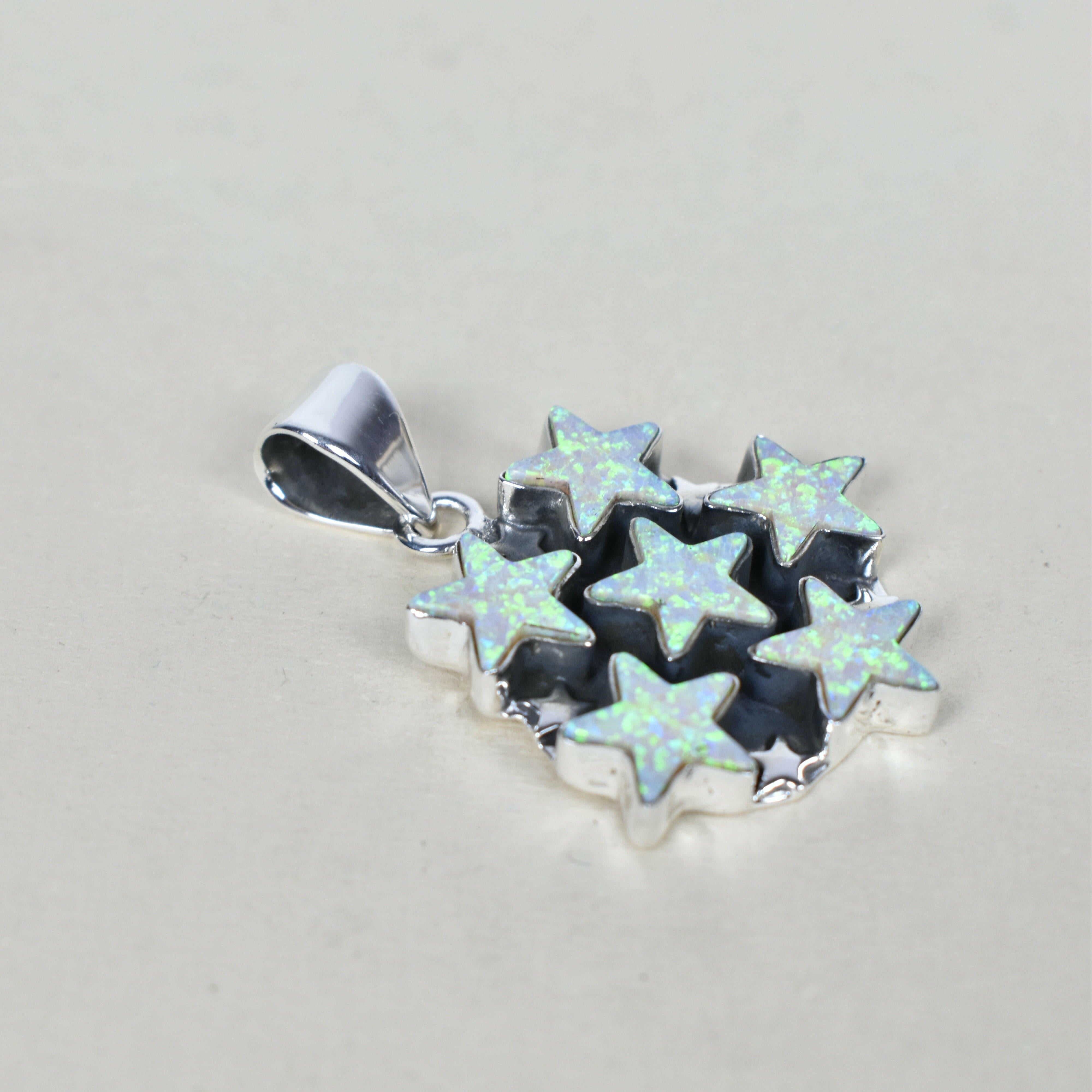 5 Star General Sterling Silver Pendant-Pendant Necklaces-Krush Kandy, Women's Online Fashion Boutique Located in Phoenix, Arizona (Scottsdale Area)