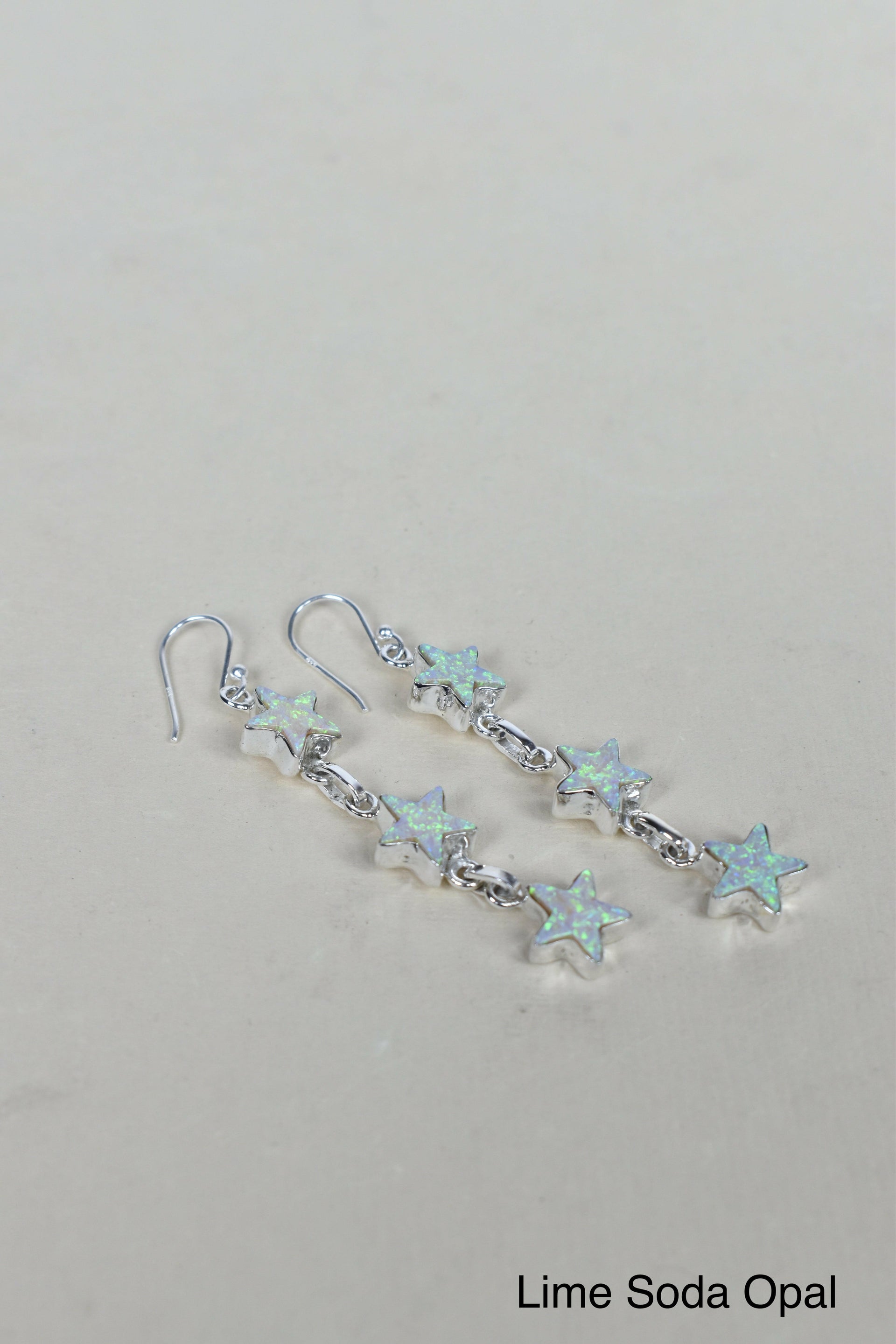 3 Star General Sterling Silver Earrings-Drop Earrings-Krush Kandy, Women's Online Fashion Boutique Located in Phoenix, Arizona (Scottsdale Area)