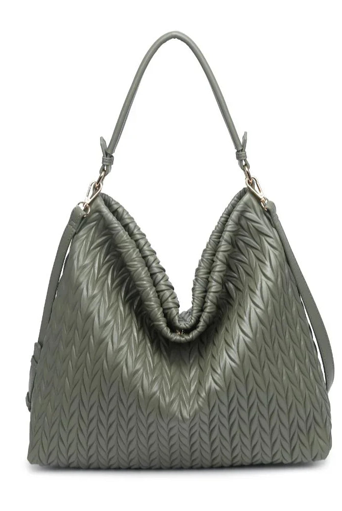 Wanderlust Quilted Hobo Bag-Purses & Bags-Krush Kandy, Women's Online Fashion Boutique Located in Phoenix, Arizona (Scottsdale Area)