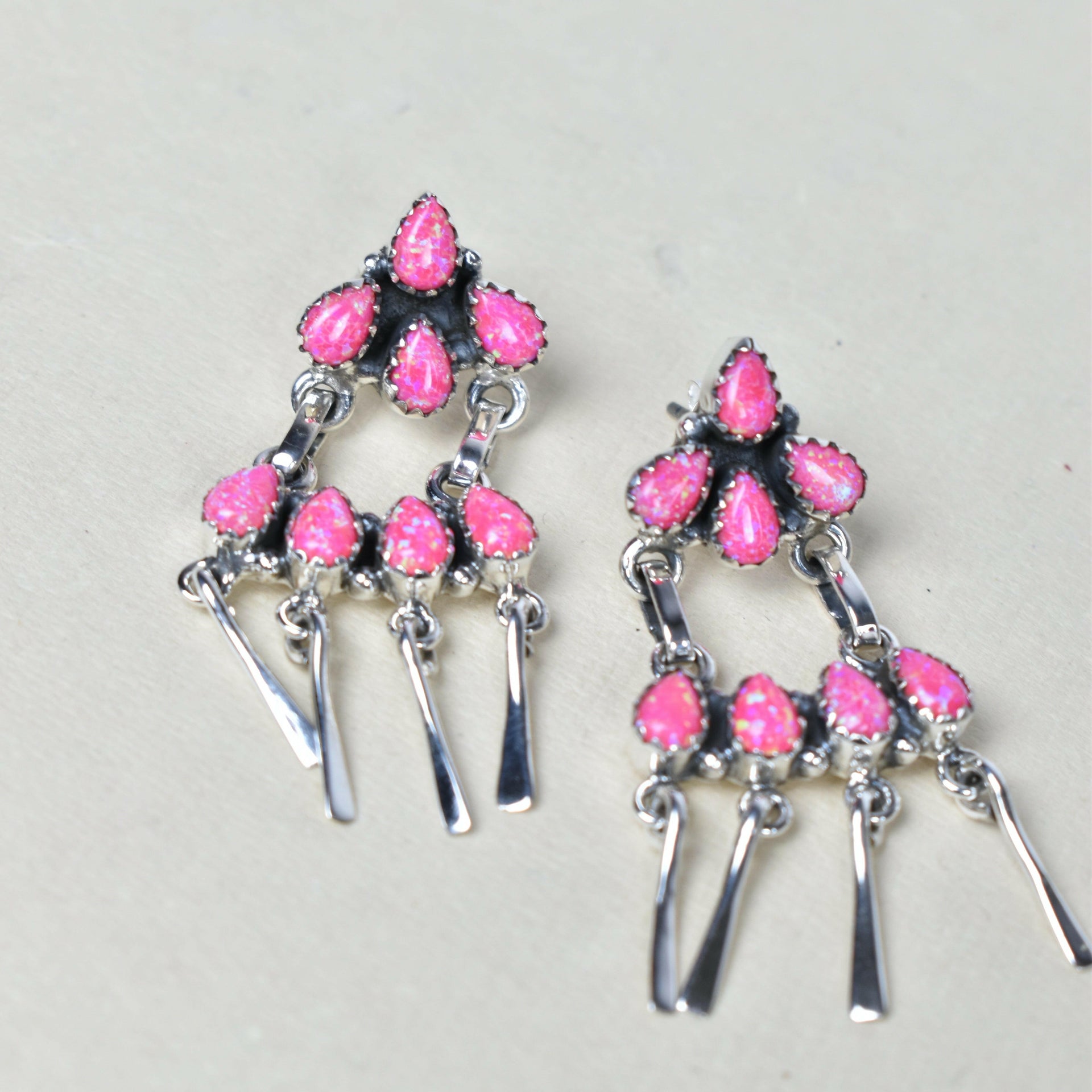 Tickle Me Pretty Sterling Silver Earrings-Drop Earrings-Krush Kandy, Women's Online Fashion Boutique Located in Phoenix, Arizona (Scottsdale Area)