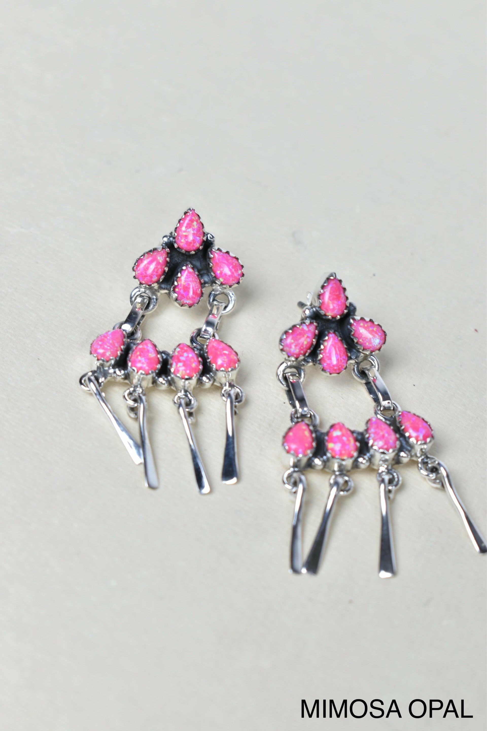 Tickle Me Pretty Sterling Silver Earrings-Drop Earrings-Krush Kandy, Women's Online Fashion Boutique Located in Phoenix, Arizona (Scottsdale Area)