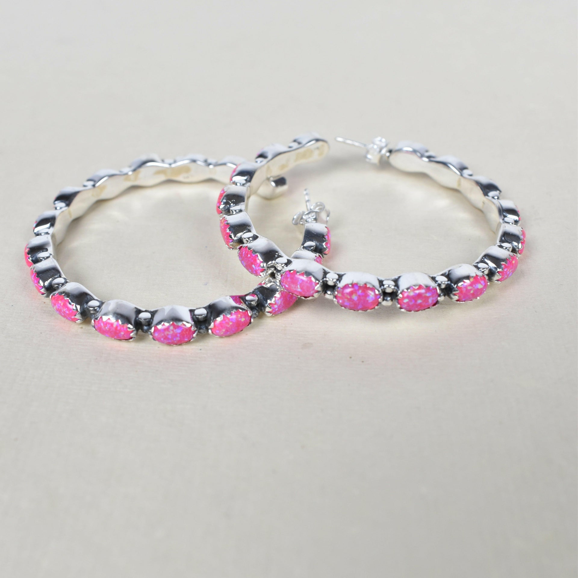 Tiffany Sterling Silver Hoop Earrings | PREORDER NOW OPEN-Hoop Earrings-Krush Kandy, Women's Online Fashion Boutique Located in Phoenix, Arizona (Scottsdale Area)