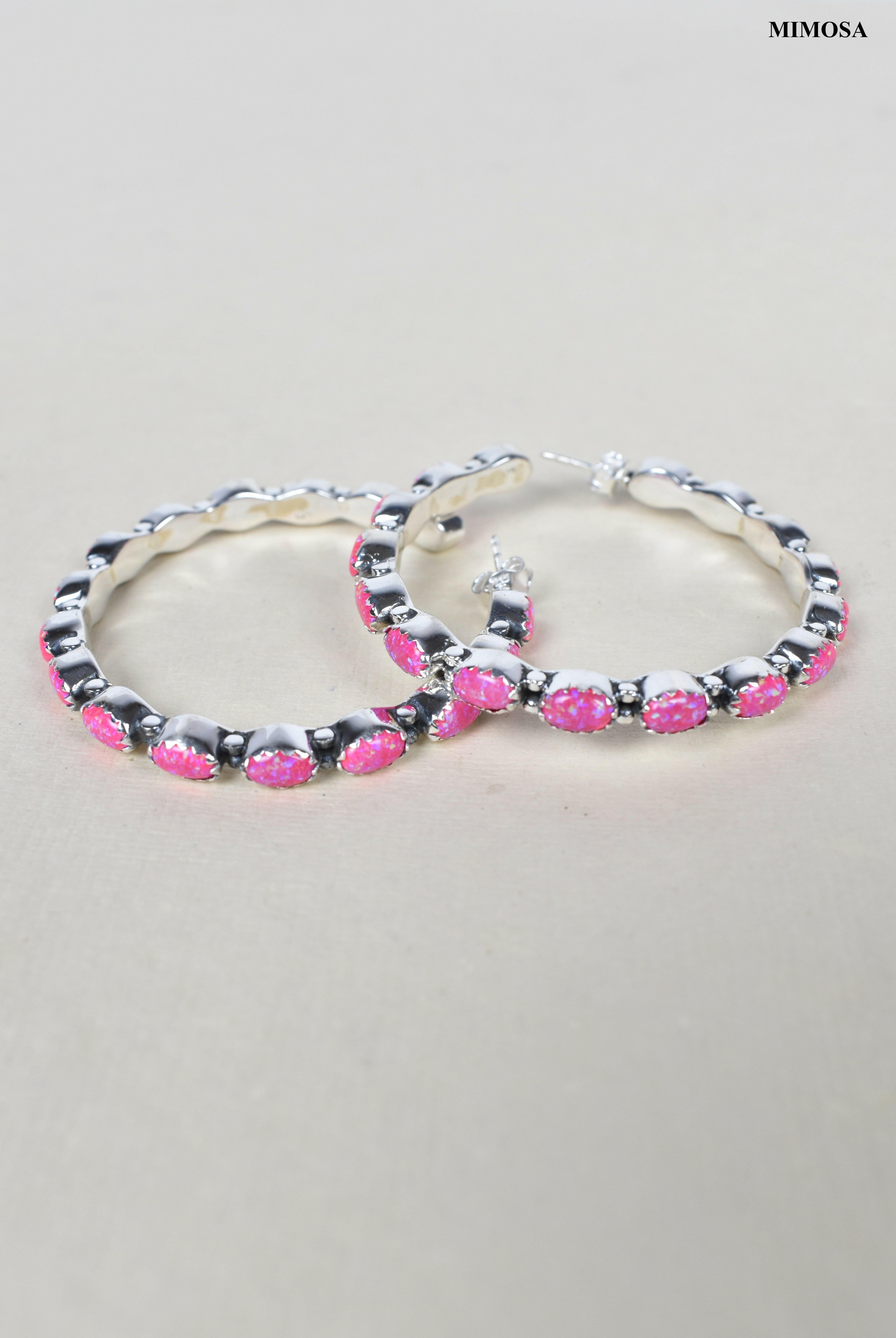 Tiffany Sterling Silver Hoop Earrings | PREORDER NOW OPEN-Hoop Earrings-Krush Kandy, Women's Online Fashion Boutique Located in Phoenix, Arizona (Scottsdale Area)