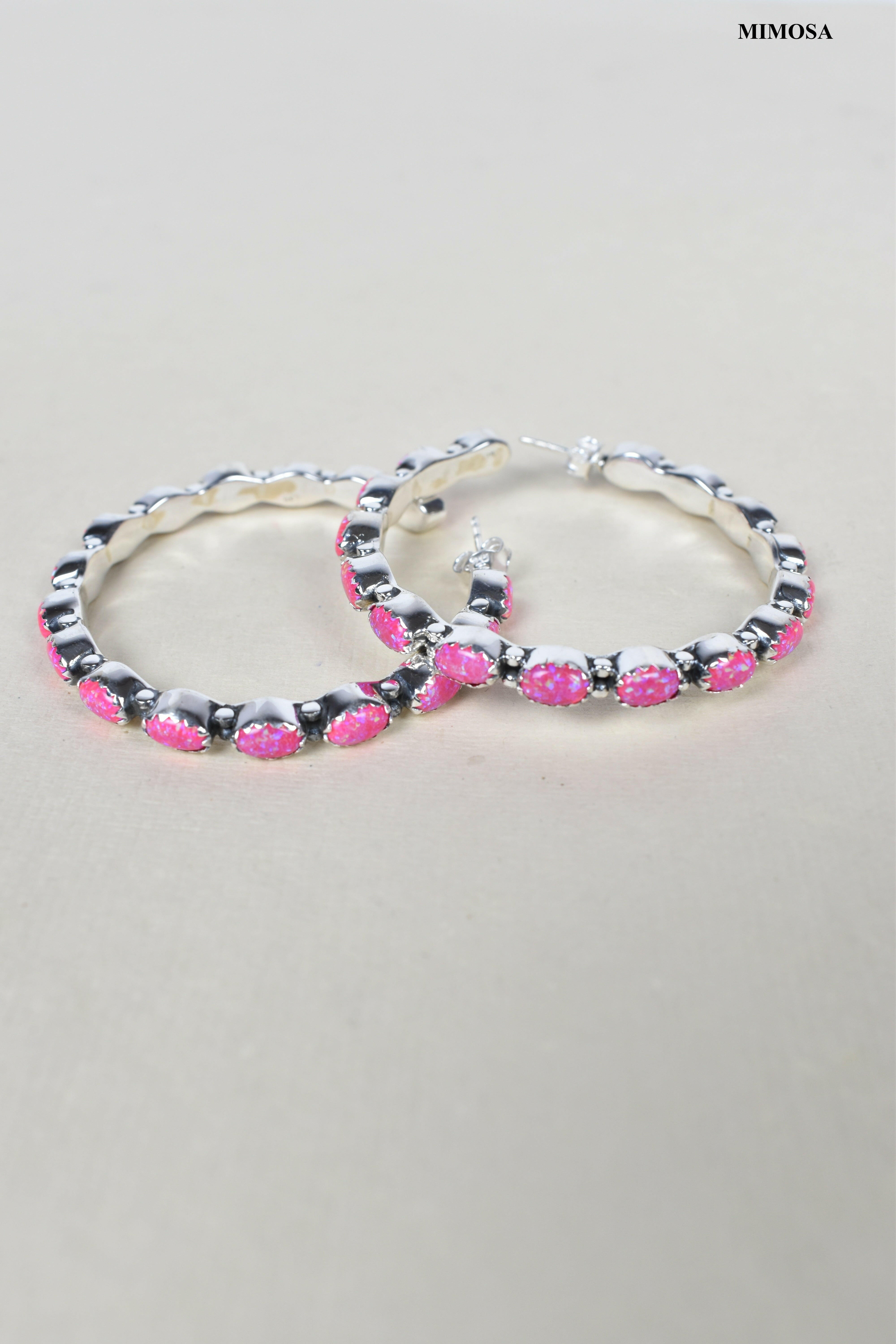 Tiffany Sterling Silver Hoop Earrings | PREORDER NOW OPEN-Hoop Earrings-Krush Kandy, Women's Online Fashion Boutique Located in Phoenix, Arizona (Scottsdale Area)