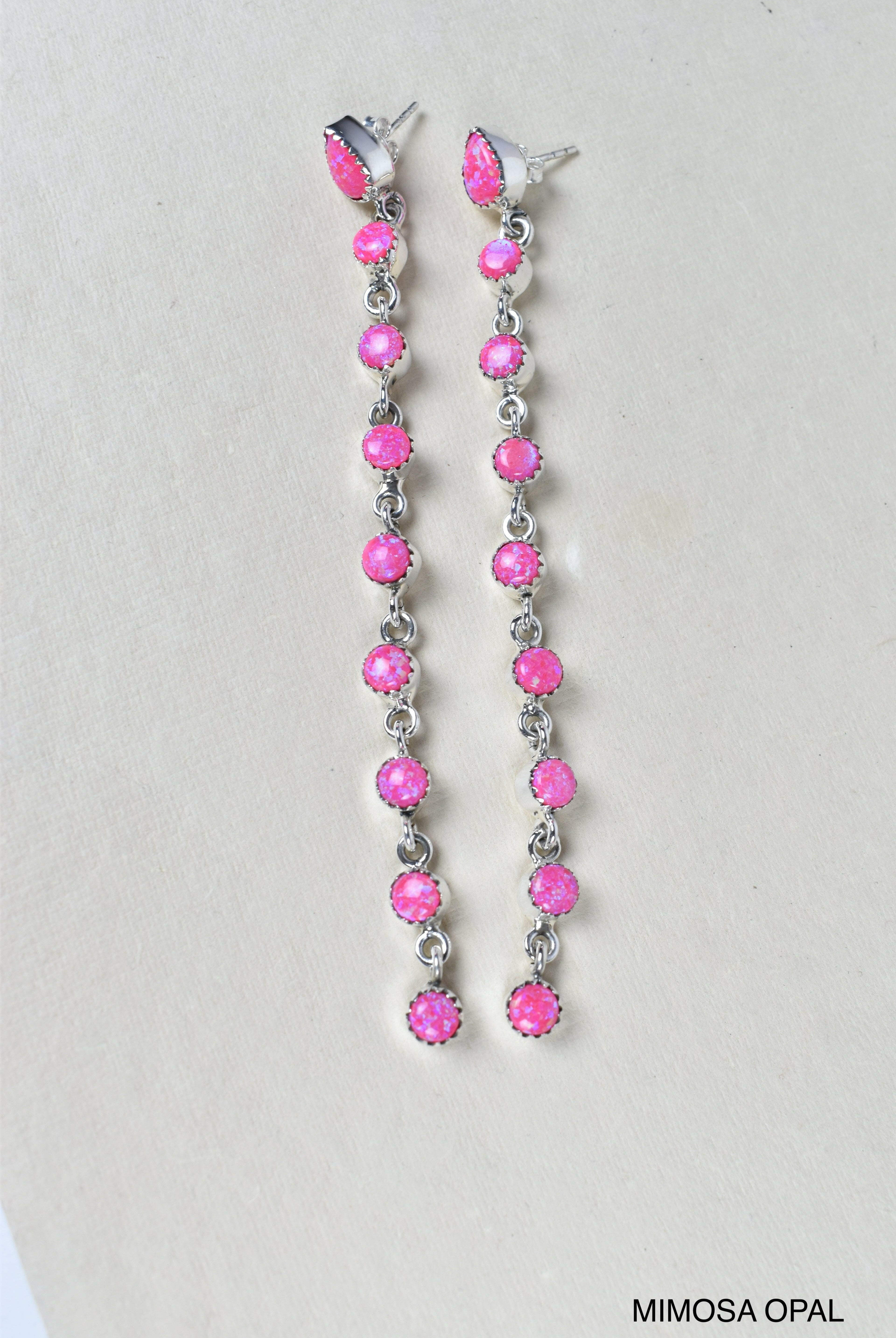 String Em Up Elegant Dangle Earrings MADE TO ORDER-Drop Earrings-Krush Kandy, Women's Online Fashion Boutique Located in Phoenix, Arizona (Scottsdale Area)