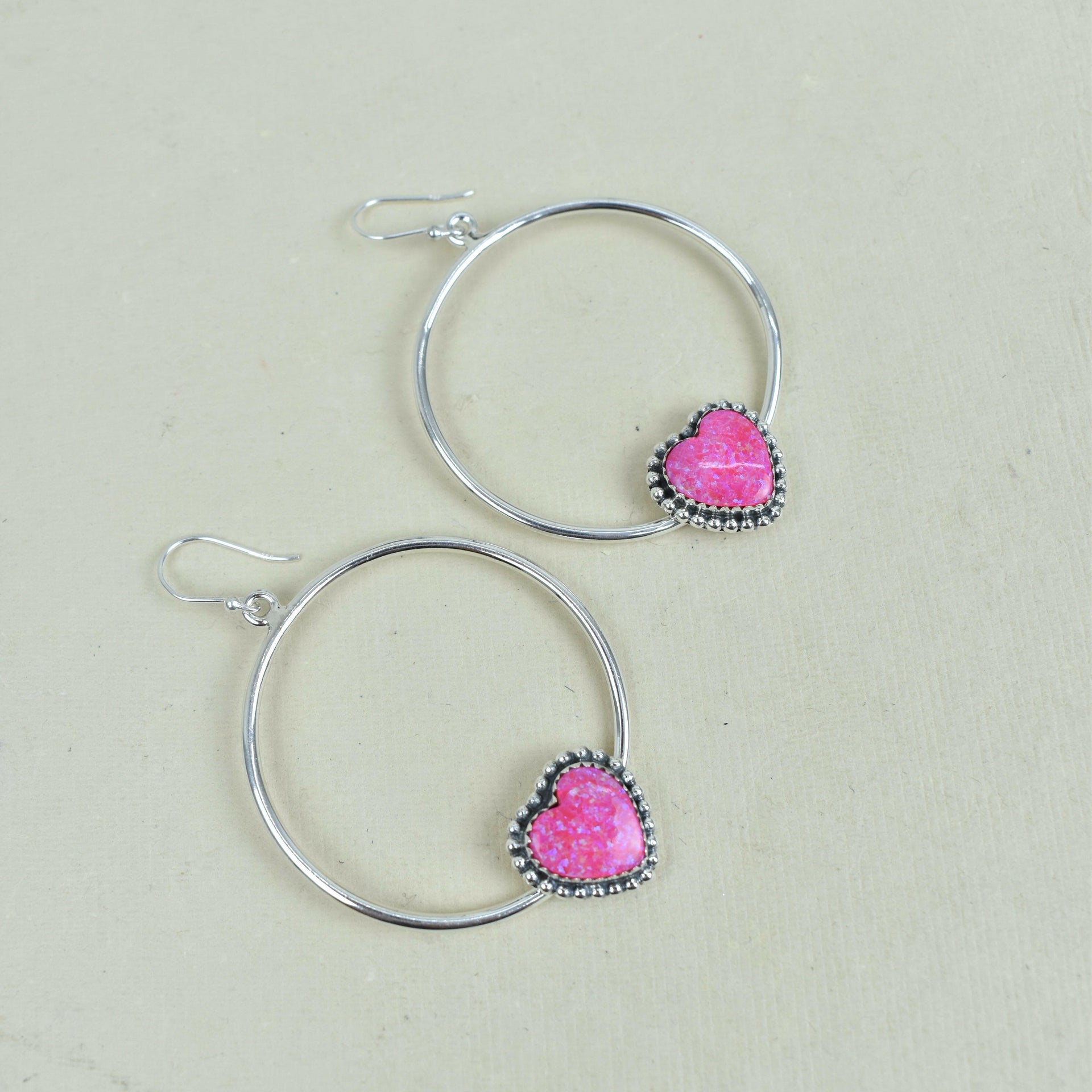 Heartfelt Hoop Earrings-Hoop Earrings-Krush Kandy, Women's Online Fashion Boutique Located in Phoenix, Arizona (Scottsdale Area)