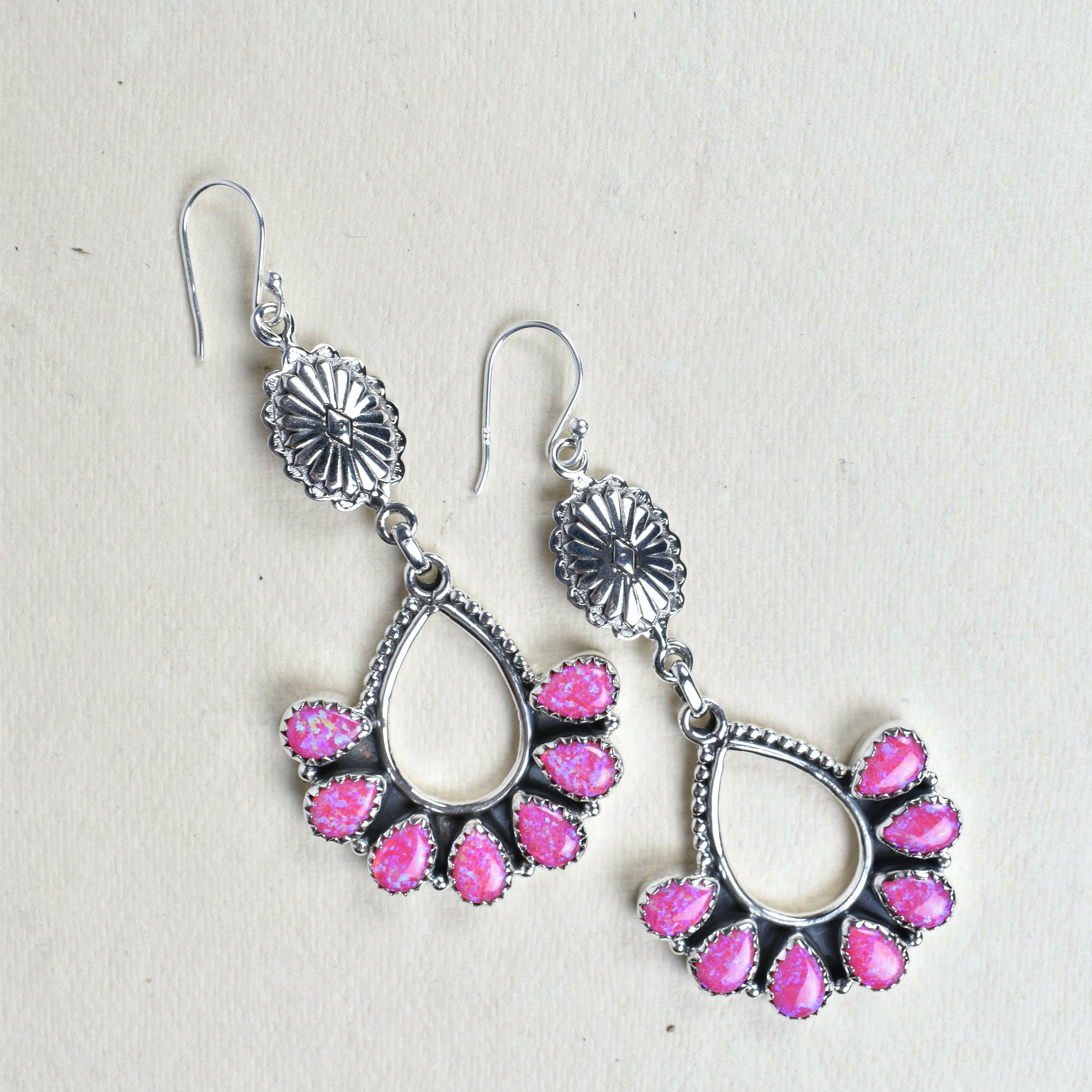 Concho Brielle Earring-Drop Earrings-Krush Kandy, Women's Online Fashion Boutique Located in Phoenix, Arizona (Scottsdale Area)