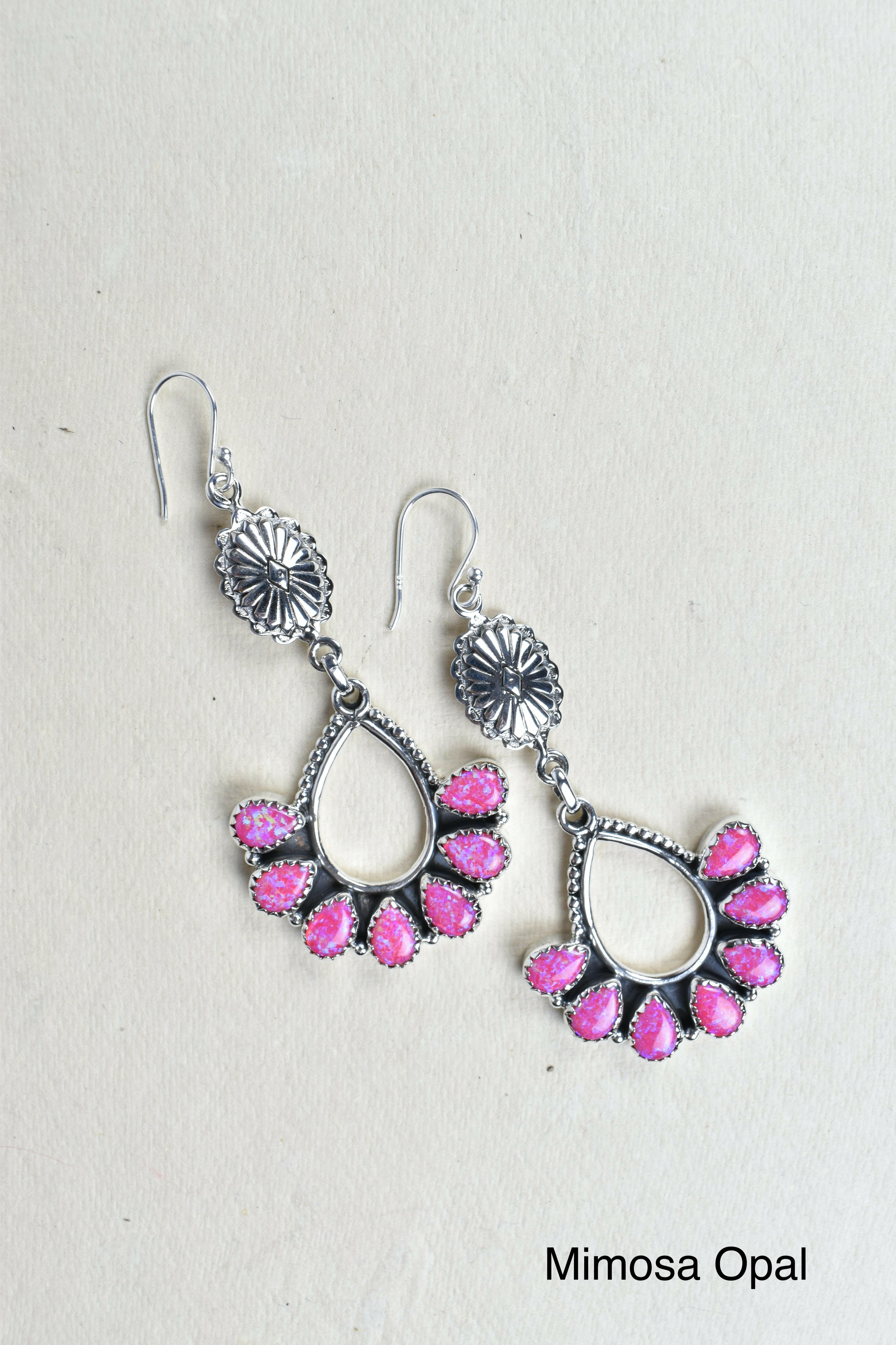 Concho Brielle Earring-Drop Earrings-Krush Kandy, Women's Online Fashion Boutique Located in Phoenix, Arizona (Scottsdale Area)