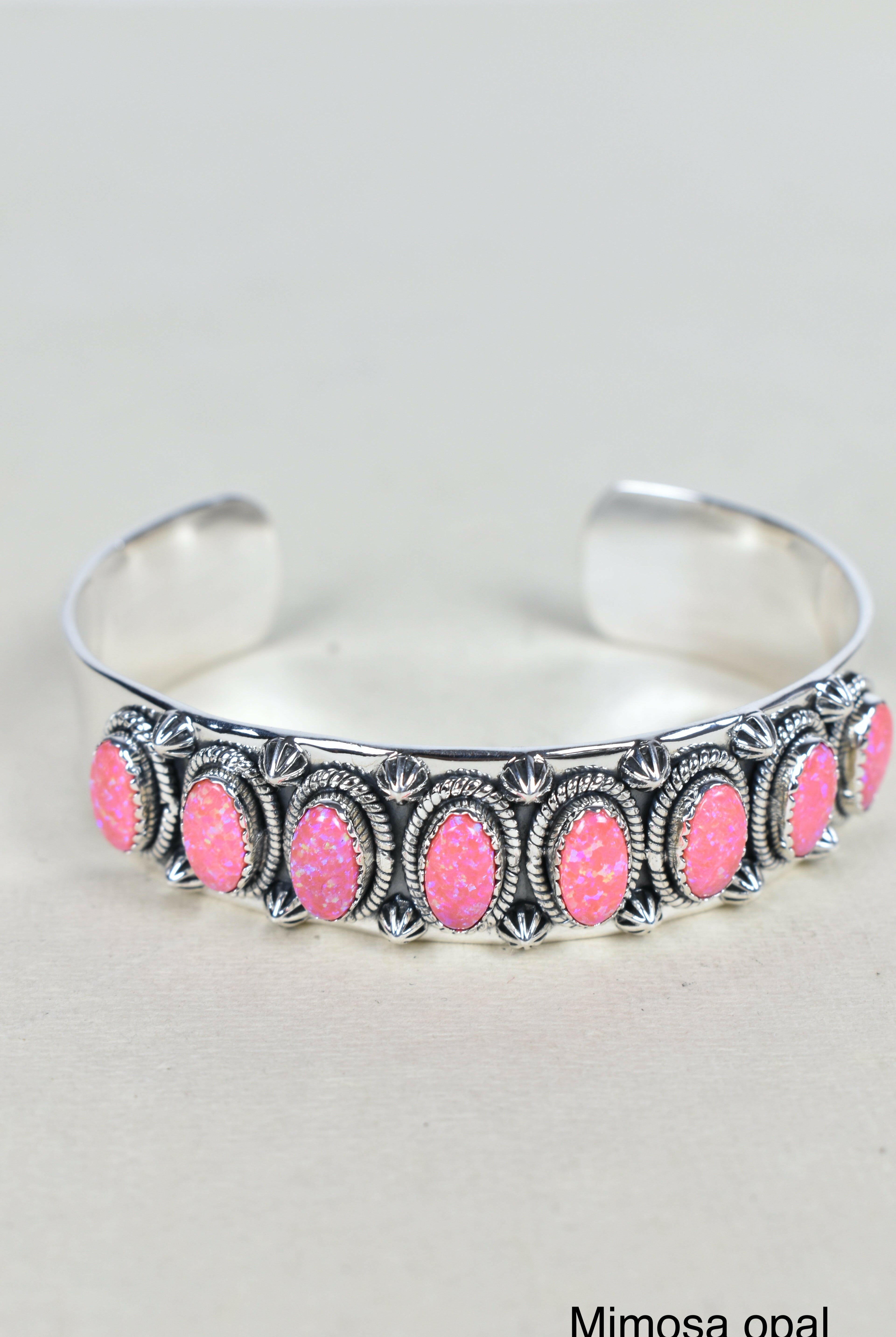 Octet Gem Sterling Silver Cuff-Cuffs-Krush Kandy, Women's Online Fashion Boutique Located in Phoenix, Arizona (Scottsdale Area)