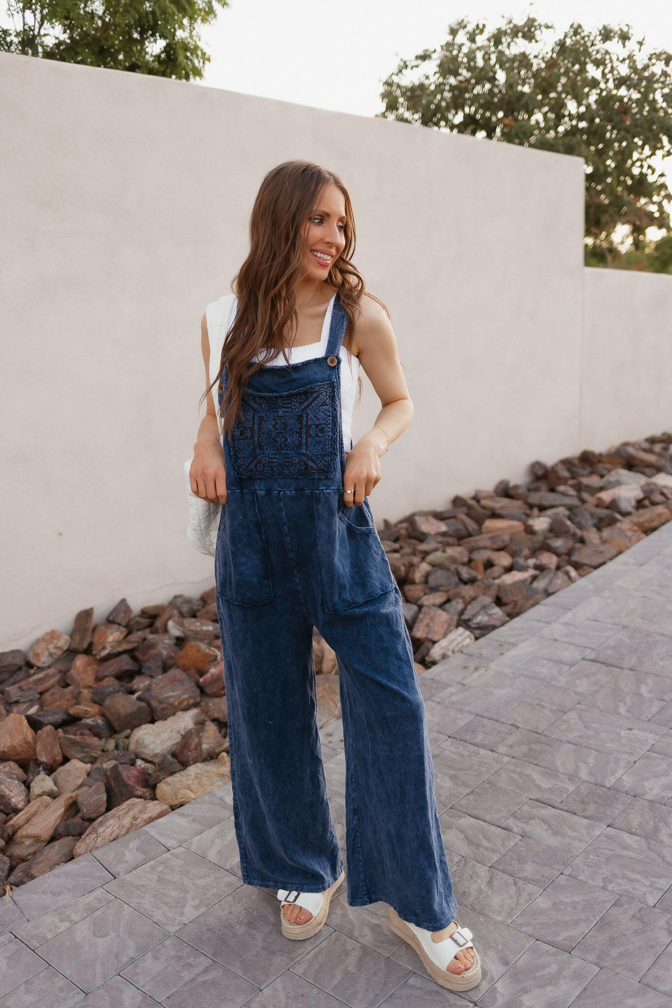 Mineral Wash Patched Pocket Jumpsuit Overall-Jumpsuits & Rompers-Krush Kandy, Women's Online Fashion Boutique Located in Phoenix, Arizona (Scottsdale Area)
