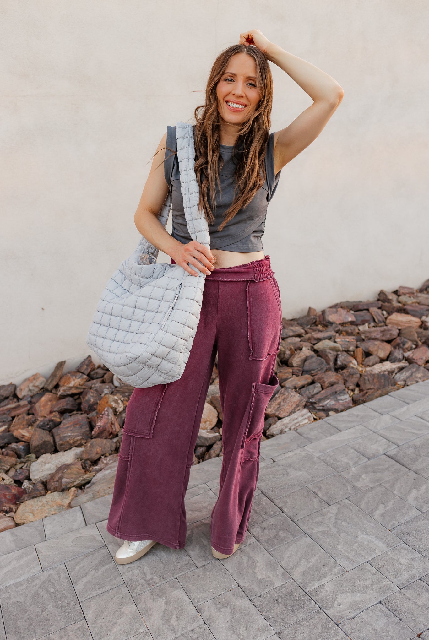 Flex Mode Cropped Active Top-2 Piece Outfit Sets-Krush Kandy, Women's Online Fashion Boutique Located in Phoenix, Arizona (Scottsdale Area)