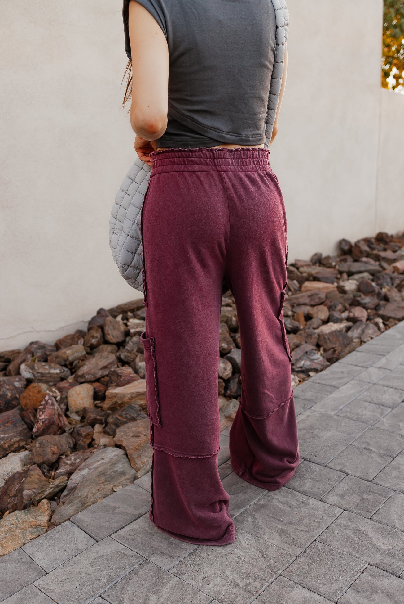 Oversized Utility Sweatpants-Pants-Krush Kandy, Women's Online Fashion Boutique Located in Phoenix, Arizona (Scottsdale Area)