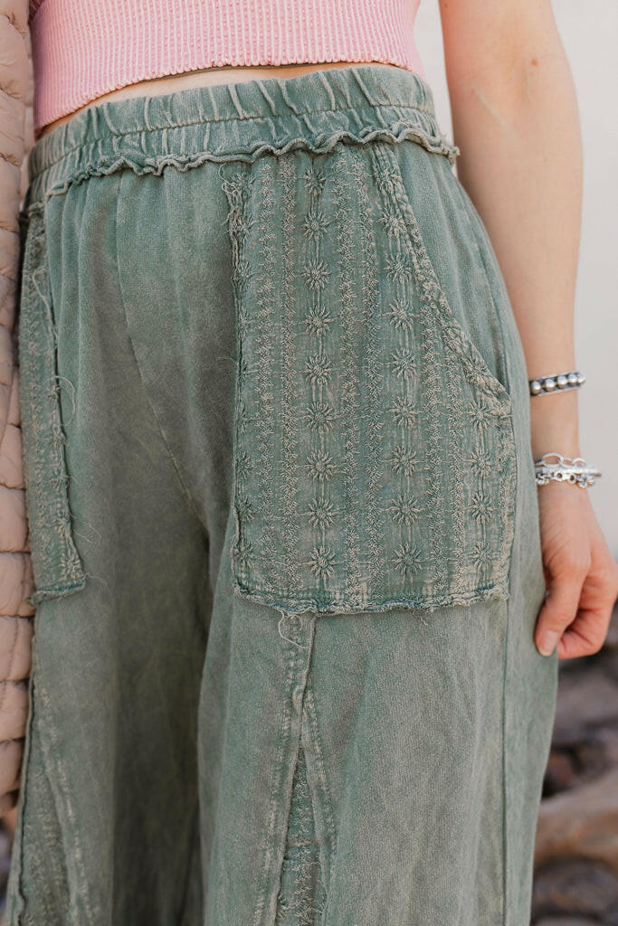 Willow Grove Wide-Leg Pants-Bottoms-Krush Kandy, Women's Online Fashion Boutique Located in Phoenix, Arizona (Scottsdale Area)