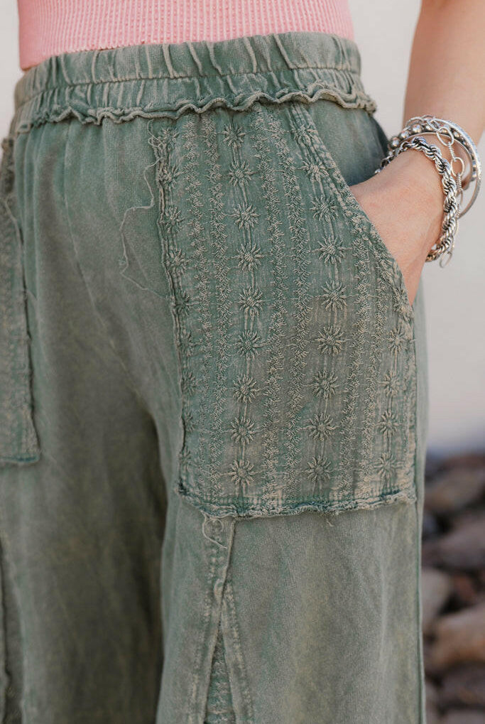 Willow Grove Wide-Leg Pants-Bottoms-Krush Kandy, Women's Online Fashion Boutique Located in Phoenix, Arizona (Scottsdale Area)