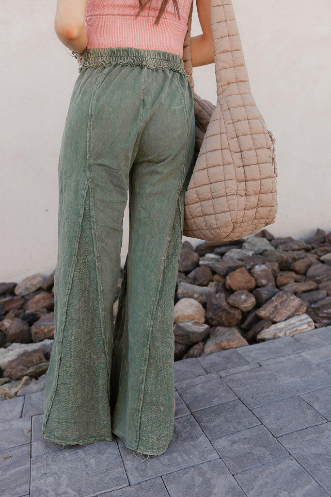 Willow Grove Wide-Leg Pants-Bottoms-Krush Kandy, Women's Online Fashion Boutique Located in Phoenix, Arizona (Scottsdale Area)