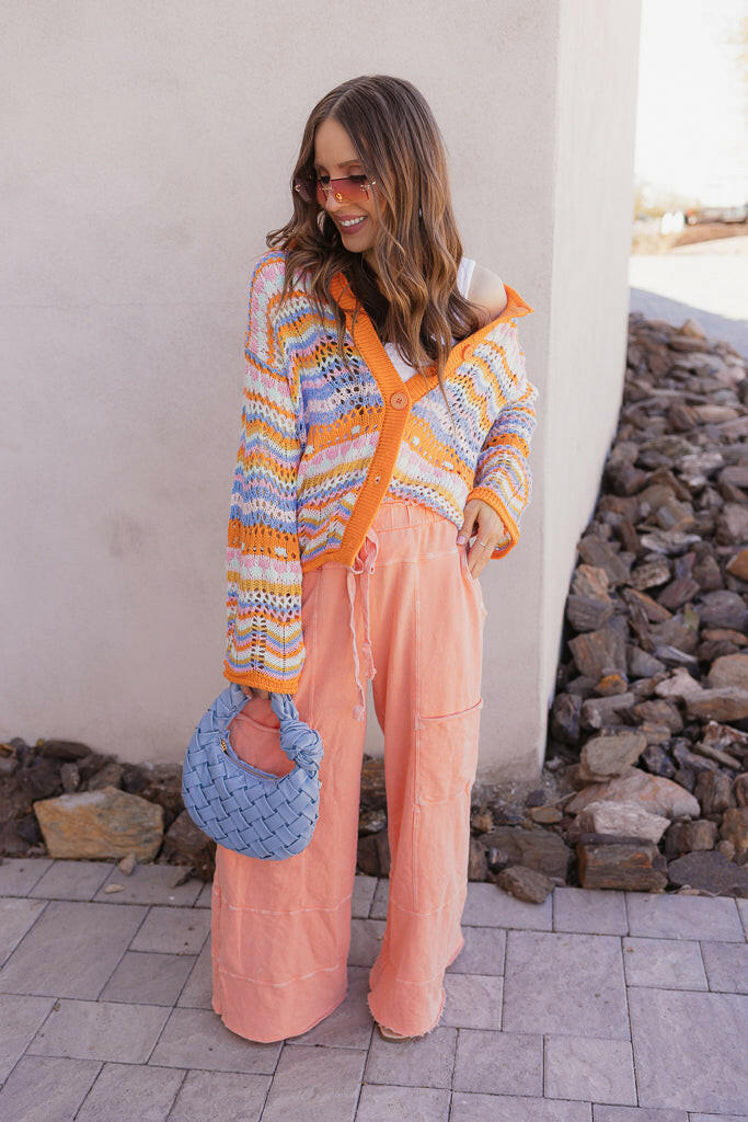 Seaside Breeze Mineral Wash Wide Leg Cropped Pants-Bottoms-Krush Kandy, Women's Online Fashion Boutique Located in Phoenix, Arizona (Scottsdale Area)