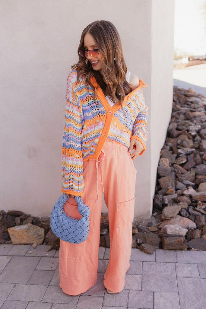 Seaside Breeze Mineral Wash Wide Leg Cropped Pants-Bottoms-Krush Kandy, Women's Online Fashion Boutique Located in Phoenix, Arizona (Scottsdale Area)