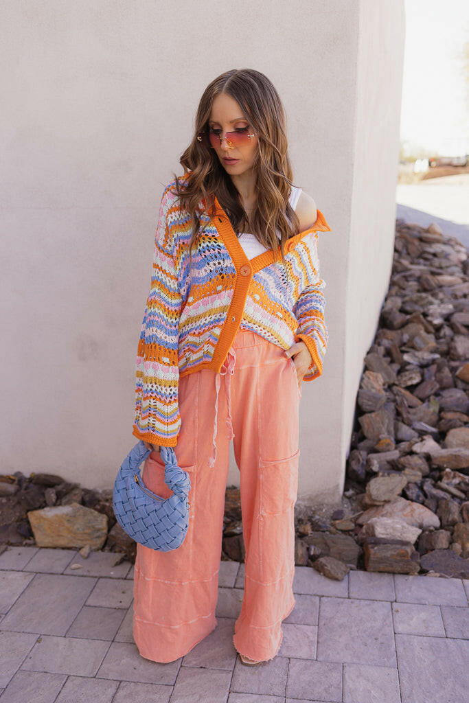 Seaside Breeze Mineral Wash Wide Leg Cropped Pants-Bottoms-Krush Kandy, Women's Online Fashion Boutique Located in Phoenix, Arizona (Scottsdale Area)