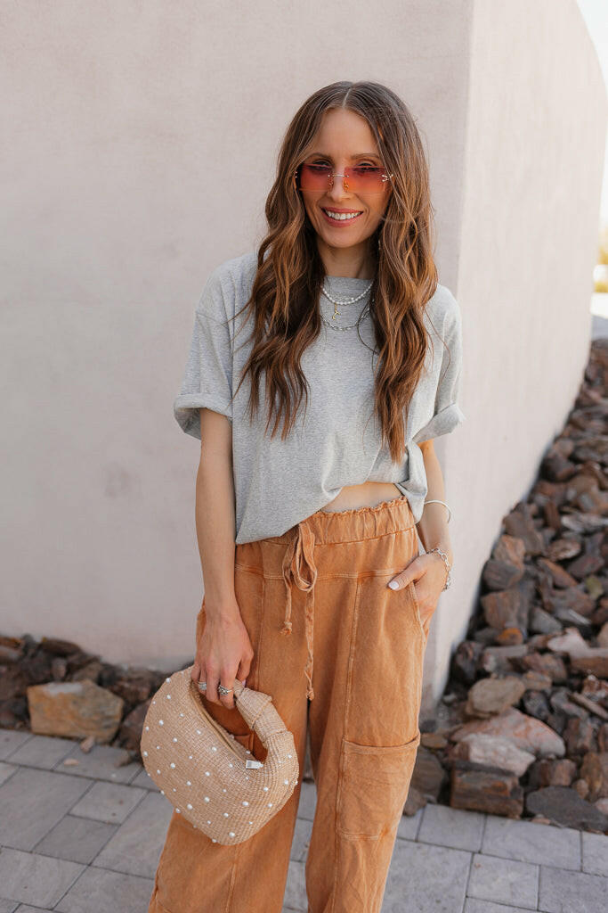 Seaside Breeze Mineral Wash Wide Leg Cropped Pants-Bottoms-Krush Kandy, Women's Online Fashion Boutique Located in Phoenix, Arizona (Scottsdale Area)