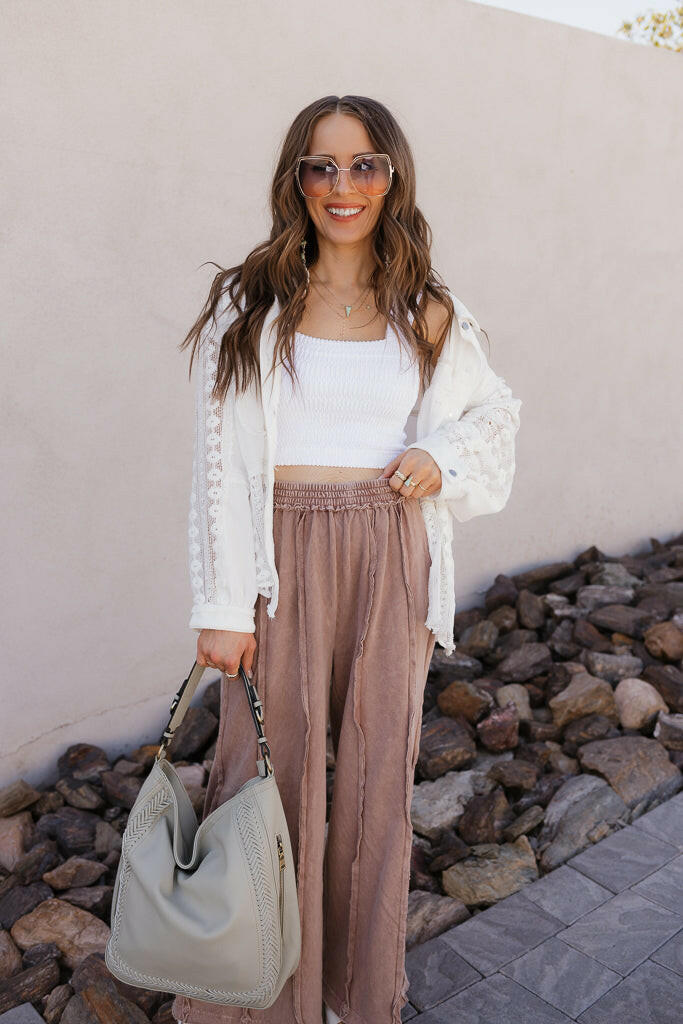 Vintage Edge Mineral Wash Pants-Pants-Krush Kandy, Women's Online Fashion Boutique Located in Phoenix, Arizona (Scottsdale Area)