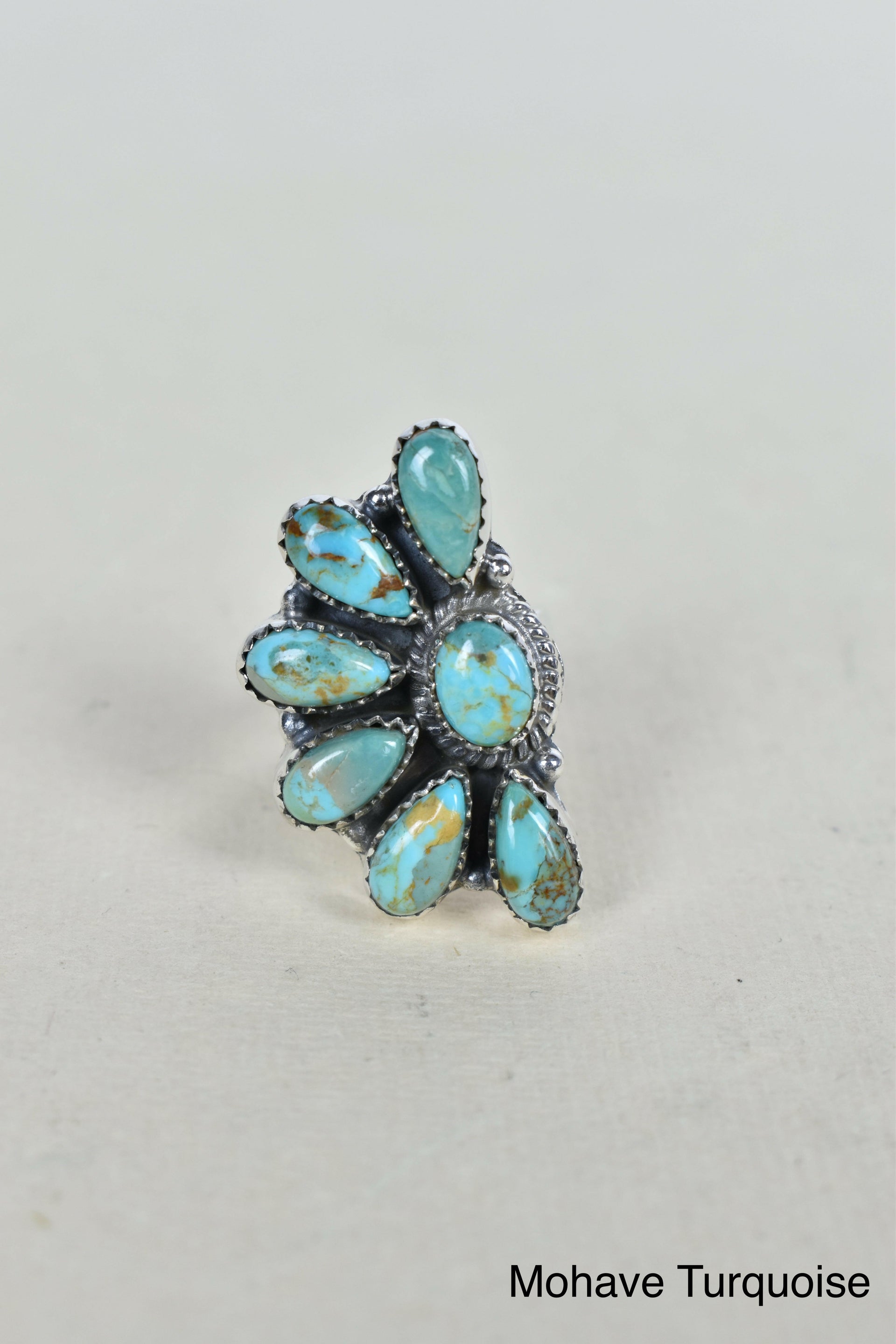 Lazy Daisy Sterling Jeweled Half Ring-Cluster Rings-Krush Kandy, Women's Online Fashion Boutique Located in Phoenix, Arizona (Scottsdale Area)