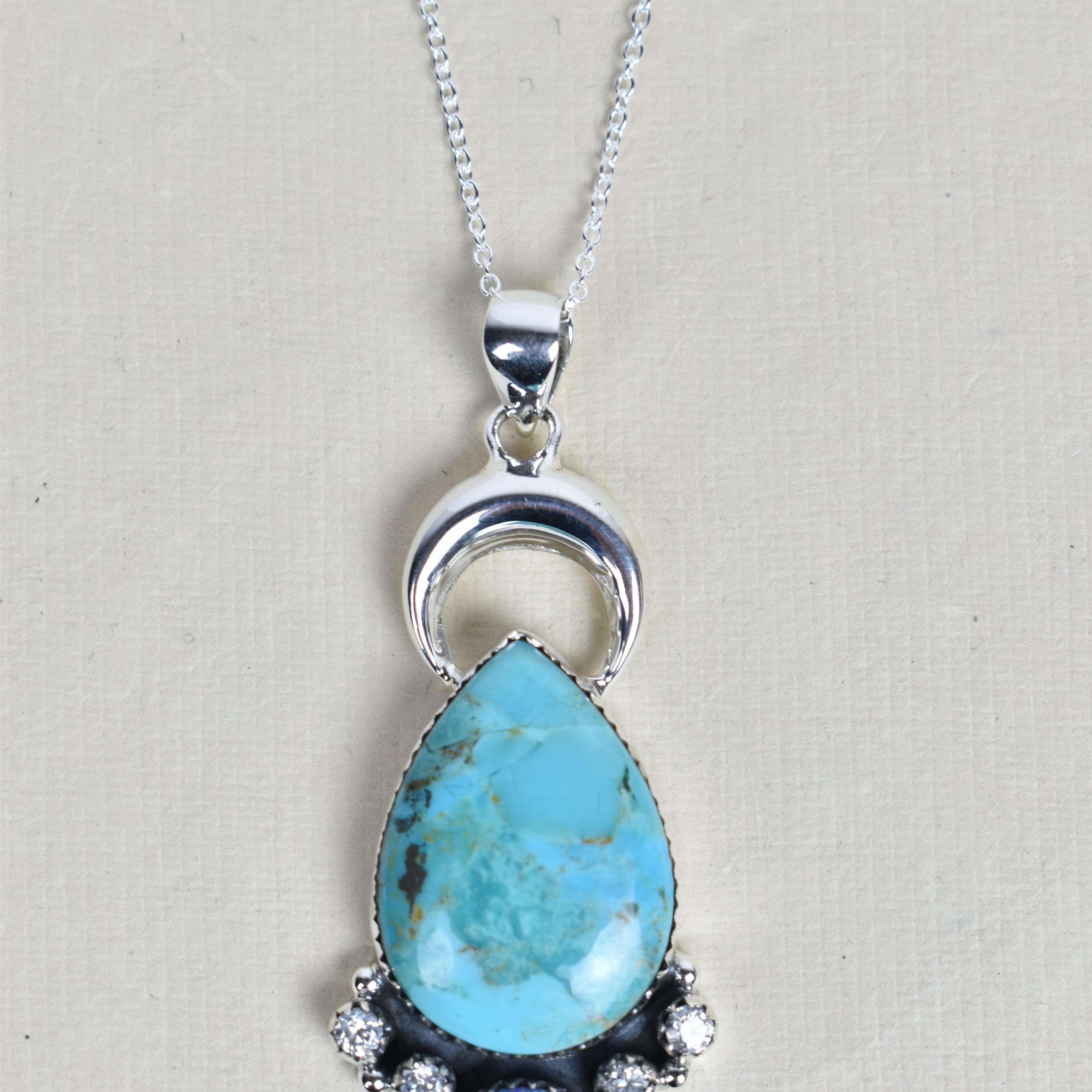 STERLING SILVER YOGI NECKLACE-Pendant Necklaces-Krush Kandy, Women's Online Fashion Boutique Located in Phoenix, Arizona (Scottsdale Area)