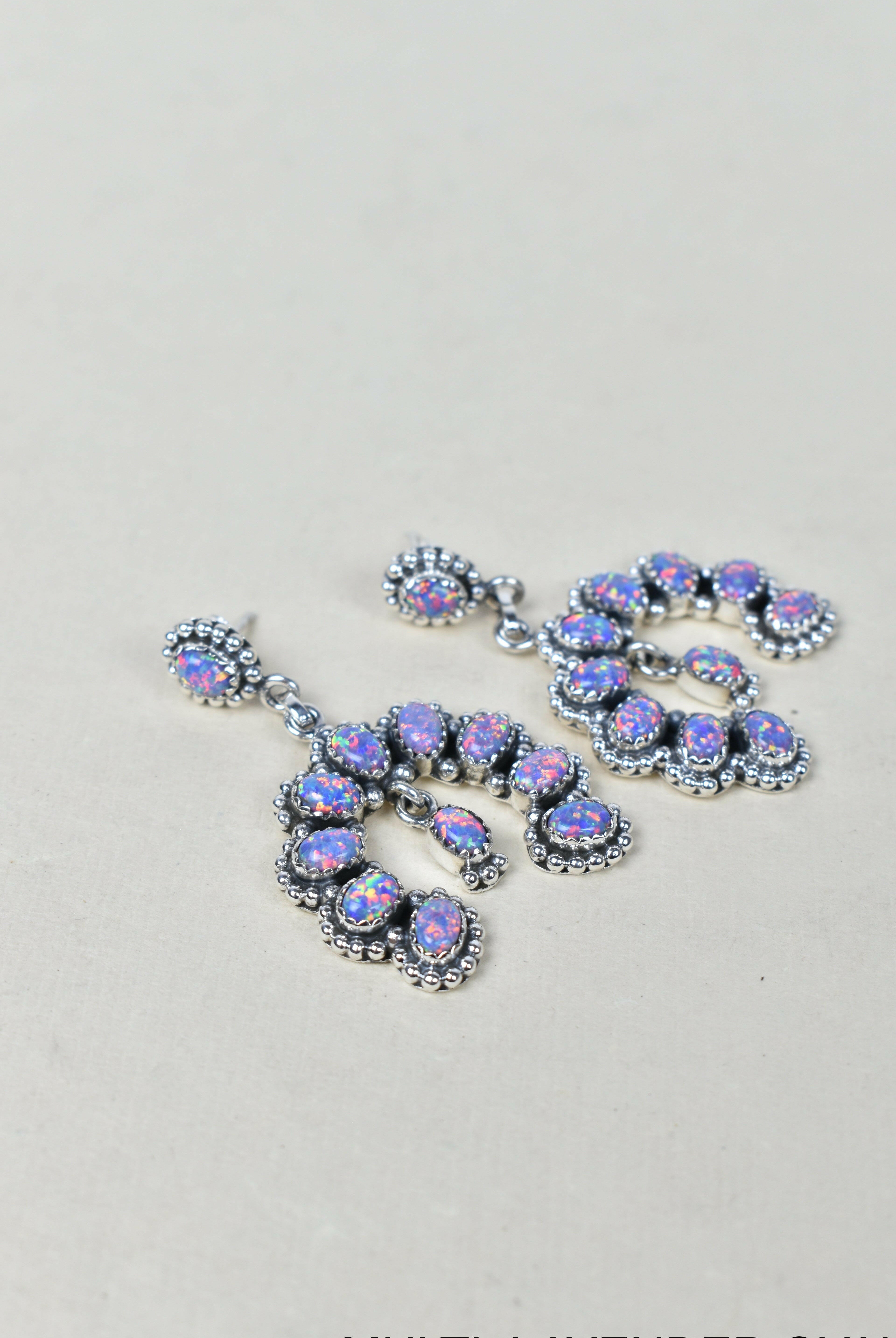 Double Luck Sterling Silver Earrings-Drop Earrings-Krush Kandy, Women's Online Fashion Boutique Located in Phoenix, Arizona (Scottsdale Area)