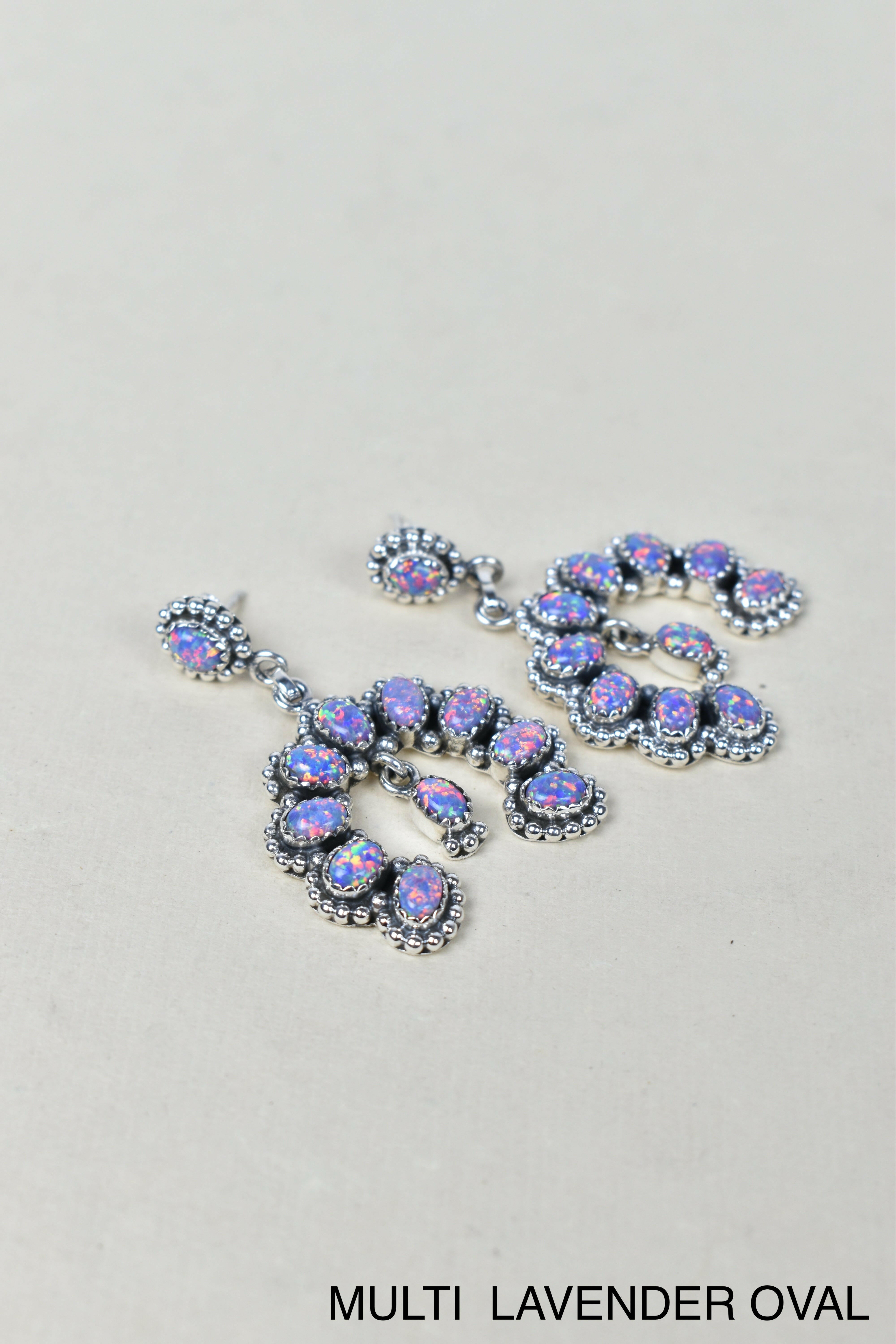 Double Luck Sterling Silver Earrings-Drop Earrings-Krush Kandy, Women's Online Fashion Boutique Located in Phoenix, Arizona (Scottsdale Area)