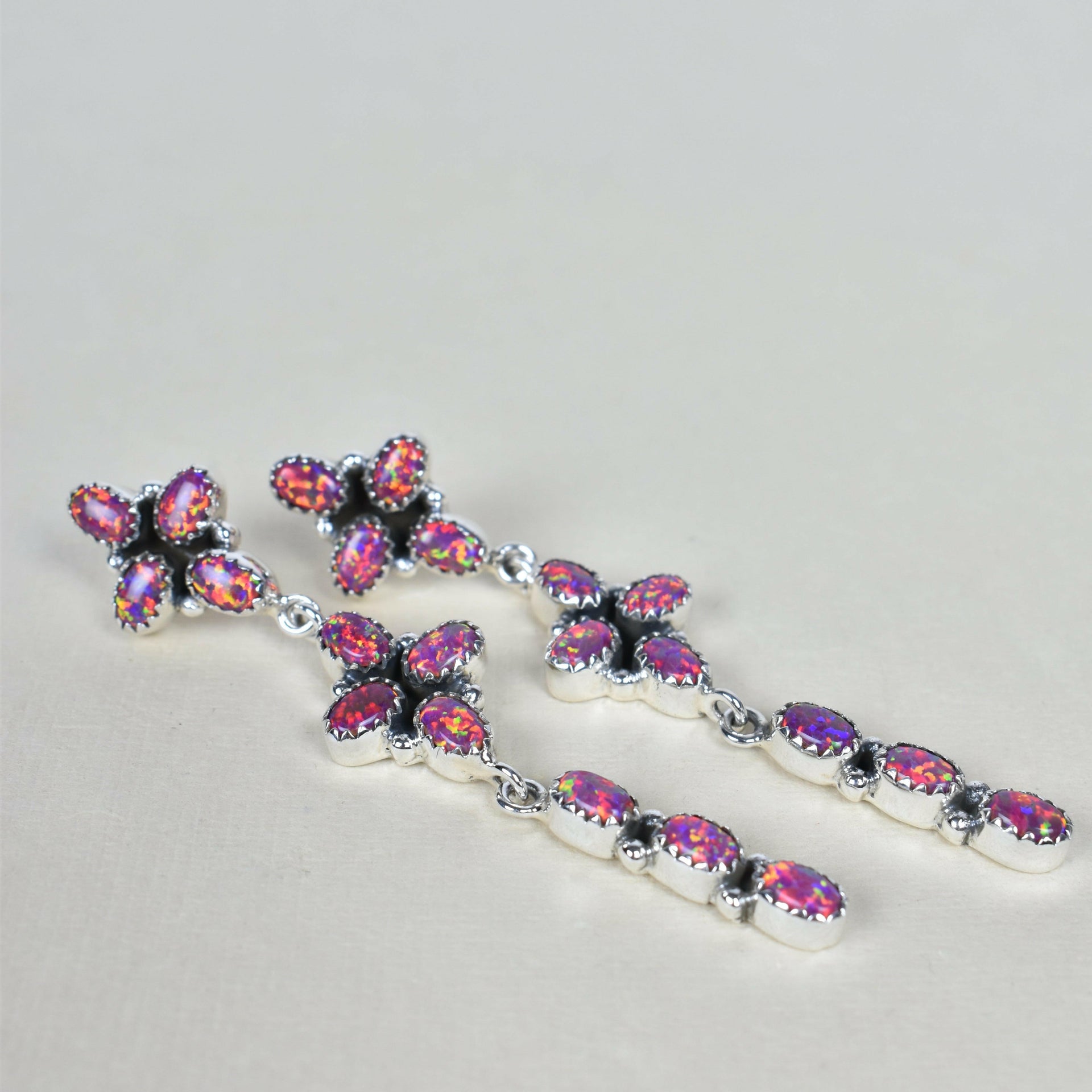 STERLING SILVER DANGLE KITE TALE EARRINGS-Drop Earrings-Krush Kandy, Women's Online Fashion Boutique Located in Phoenix, Arizona (Scottsdale Area)