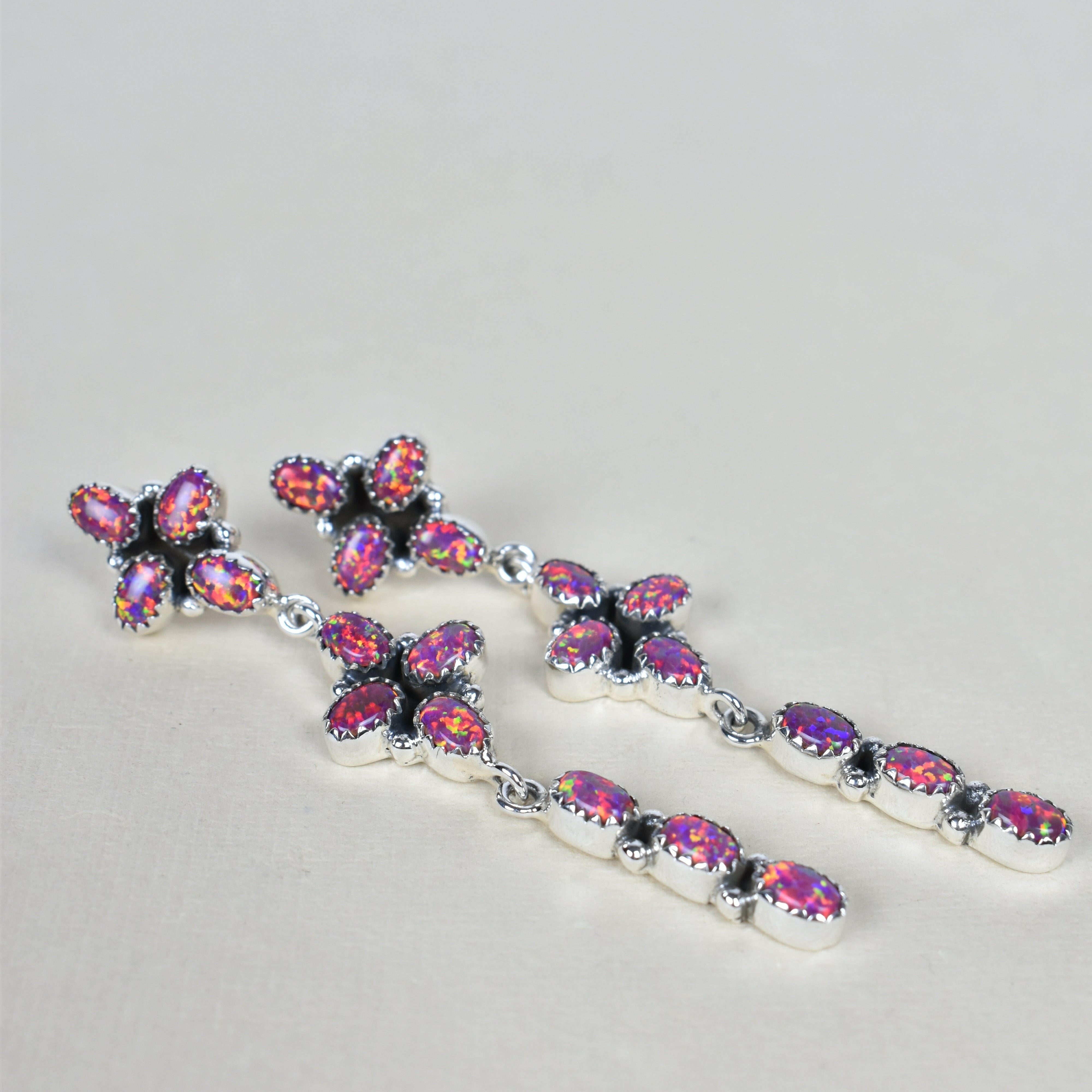 STERLING SILVER DANGLE KITE TALE EARRINGS-Drop Earrings-Krush Kandy, Women's Online Fashion Boutique Located in Phoenix, Arizona (Scottsdale Area)