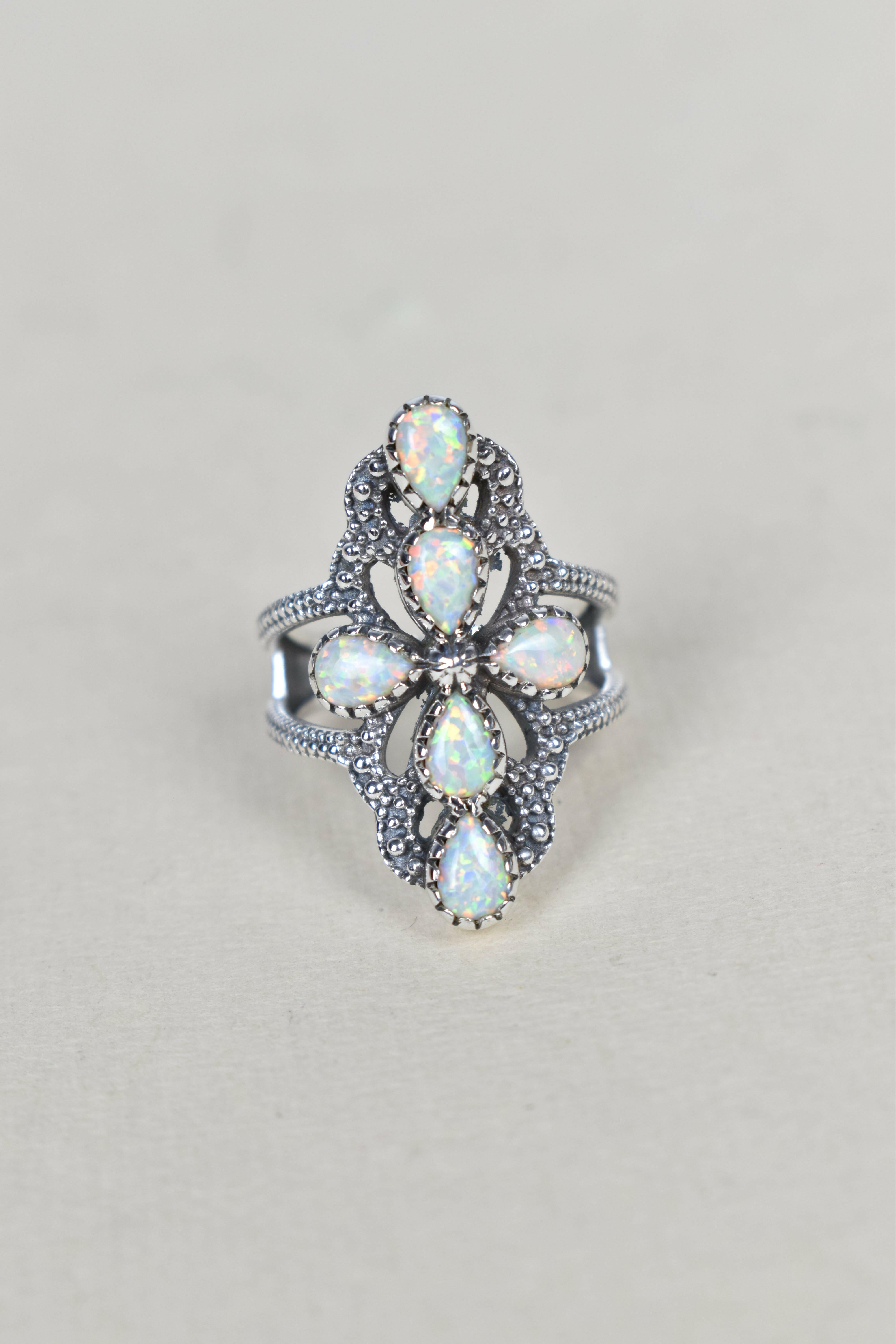 Victoria Sterling Silver Stone Crawler Ring-Crawler Rings-Krush Kandy, Women's Online Fashion Boutique Located in Phoenix, Arizona (Scottsdale Area)